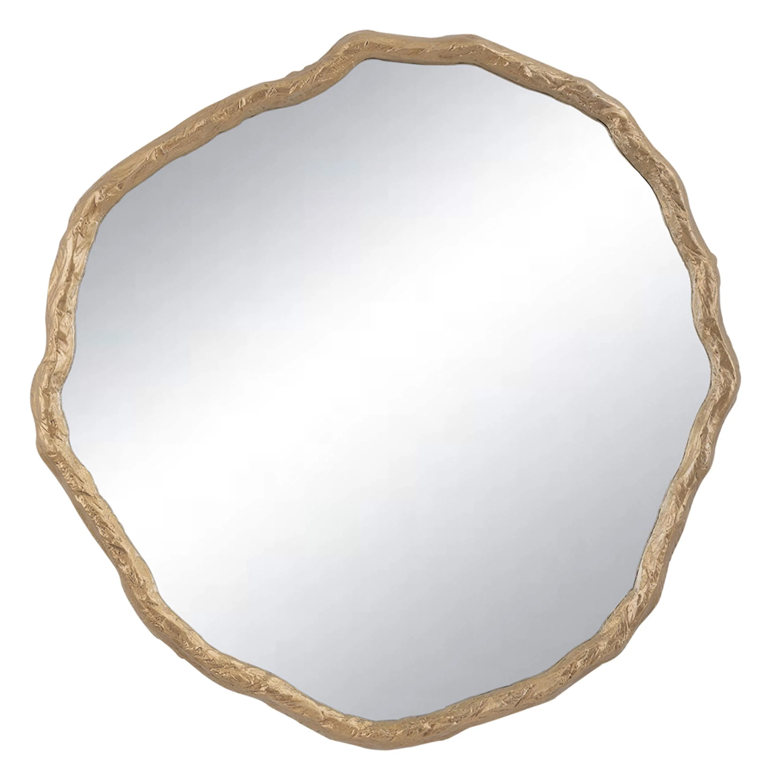 Vine Mirror, Antique Gold
