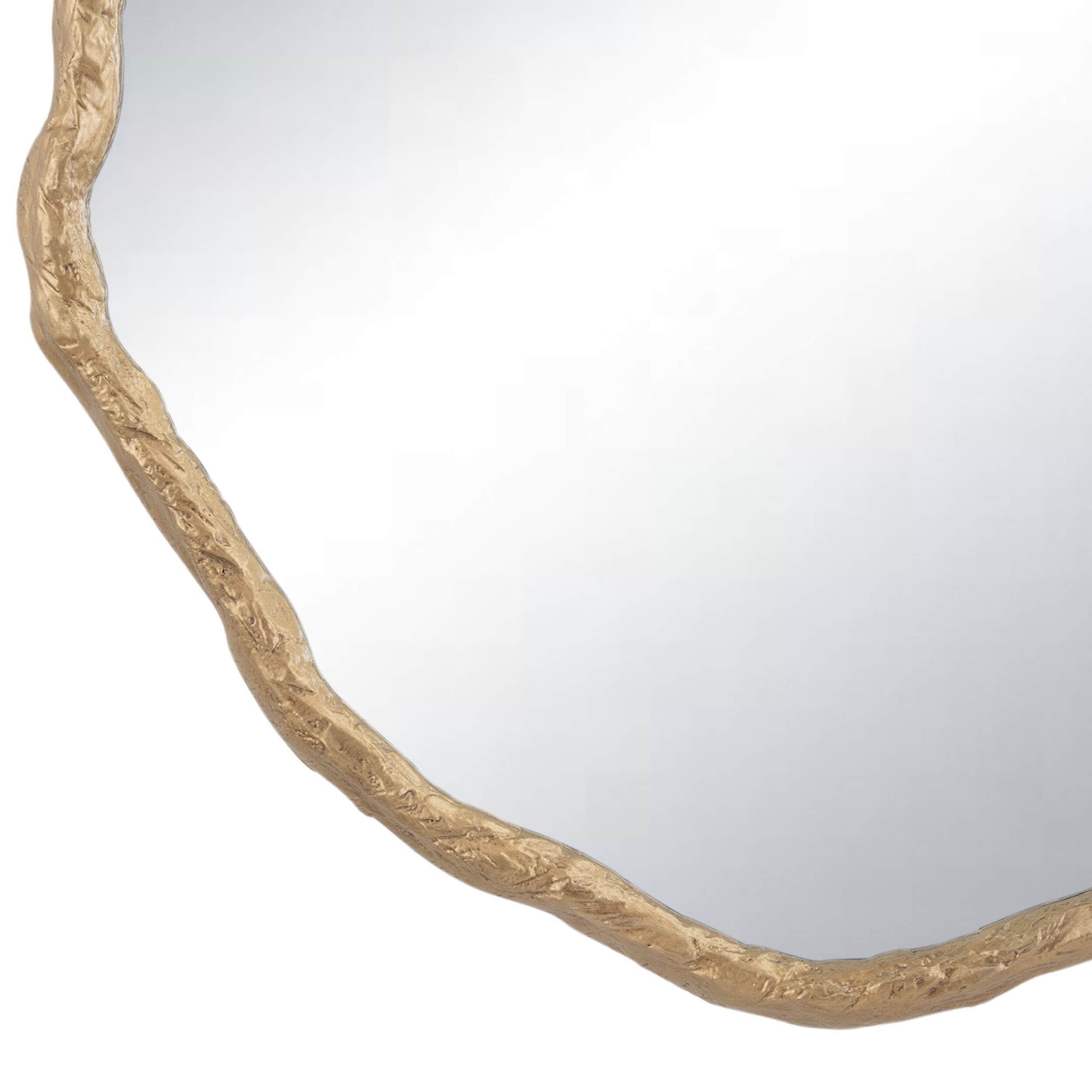 Vine Mirror, Antique Gold - Image 3