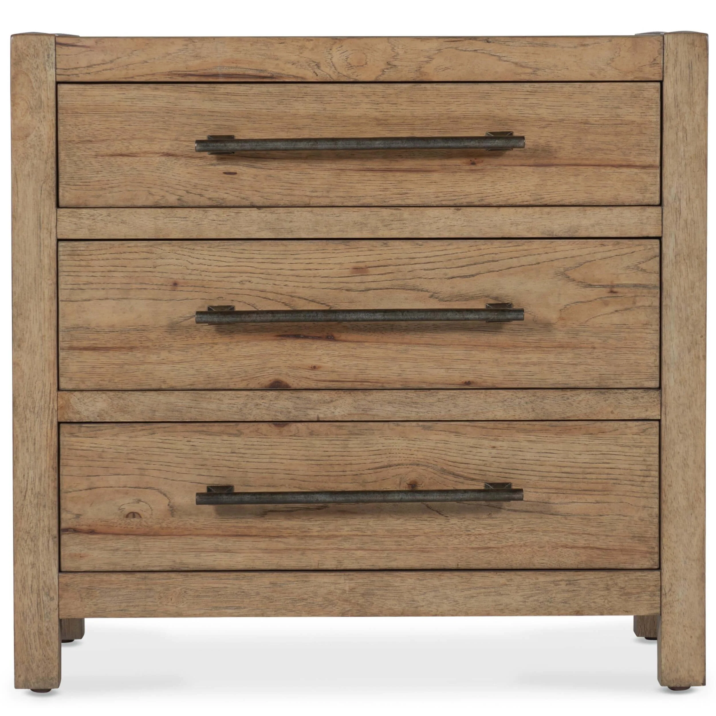 Vineyard Row 3 Drawer Nightstand, Sonoma - Image 2