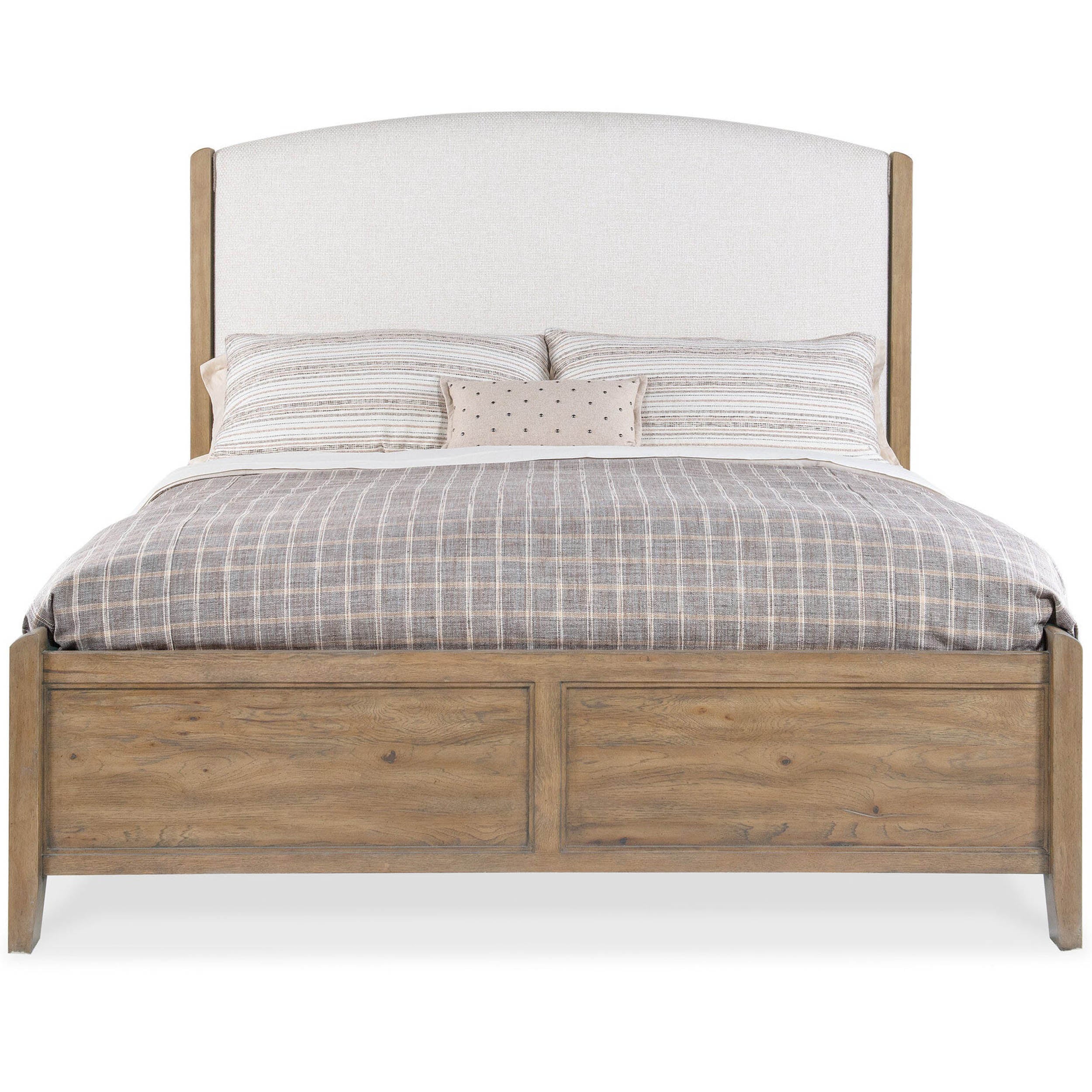 Vineyard Row Upholstered Bed, Sonoma - Image 2