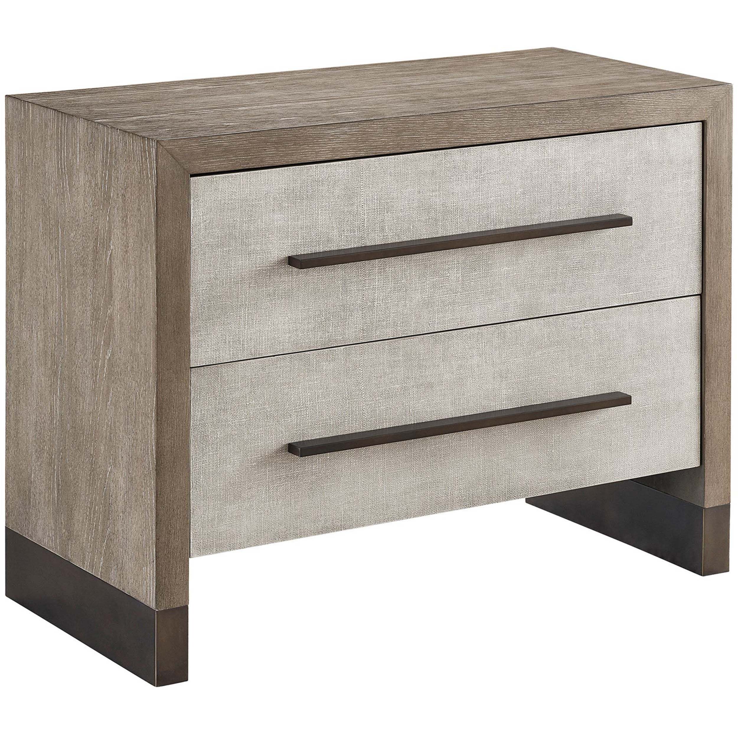Vista Nightstand, Weathered Oak