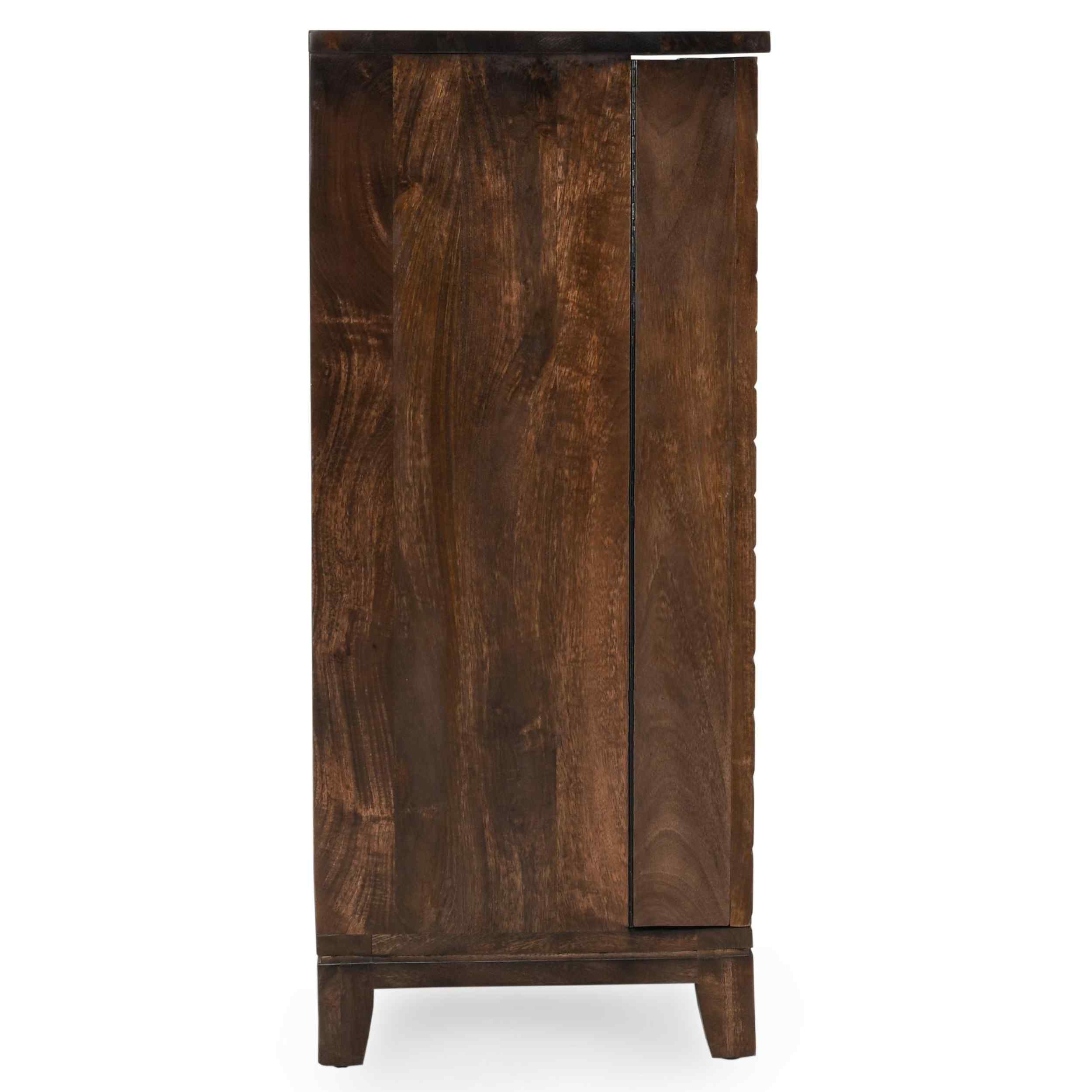 Vivienne Bar Cabinet, Bark Brown - Image 3