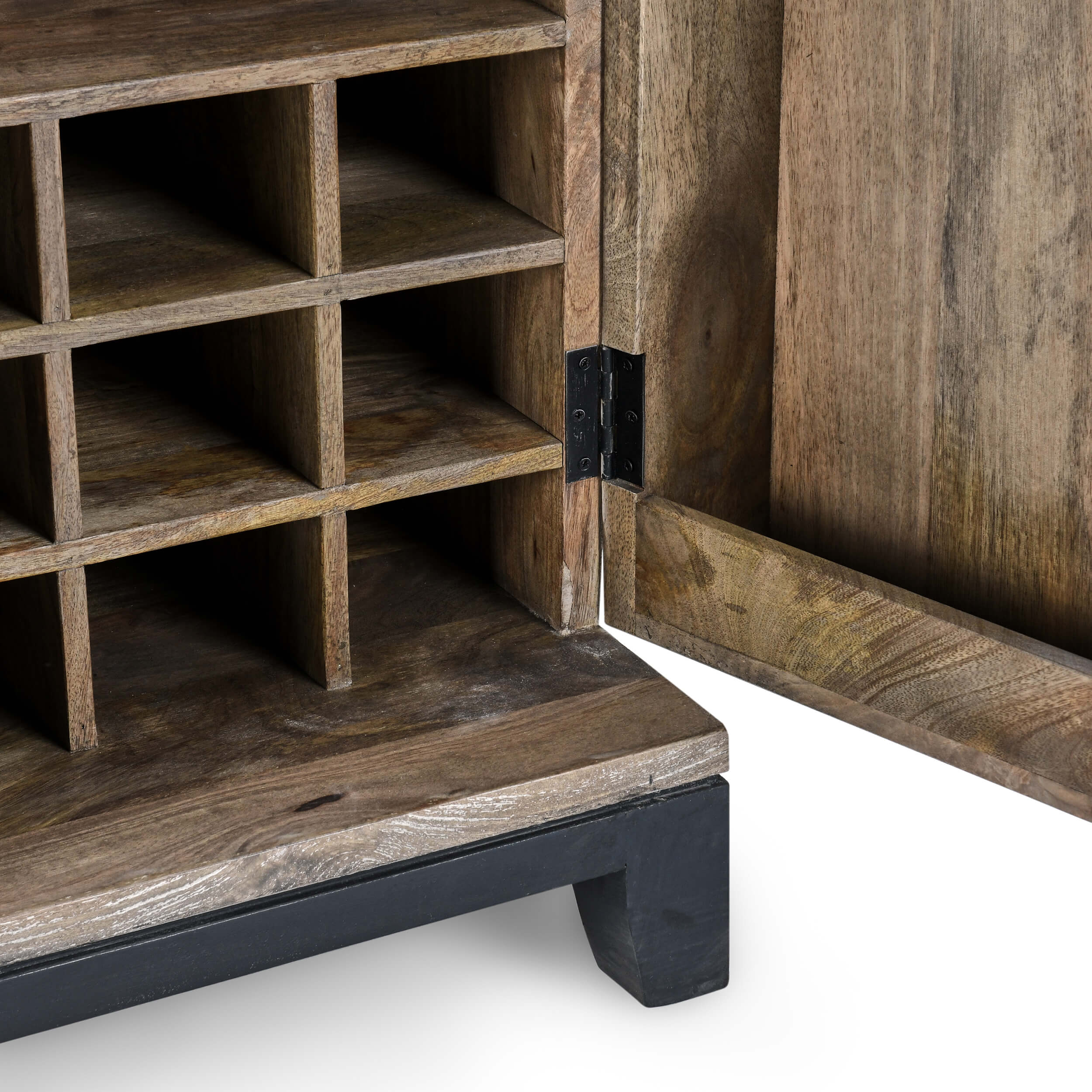 Vivienne Bar Cabinet, Light Gray - Image 6