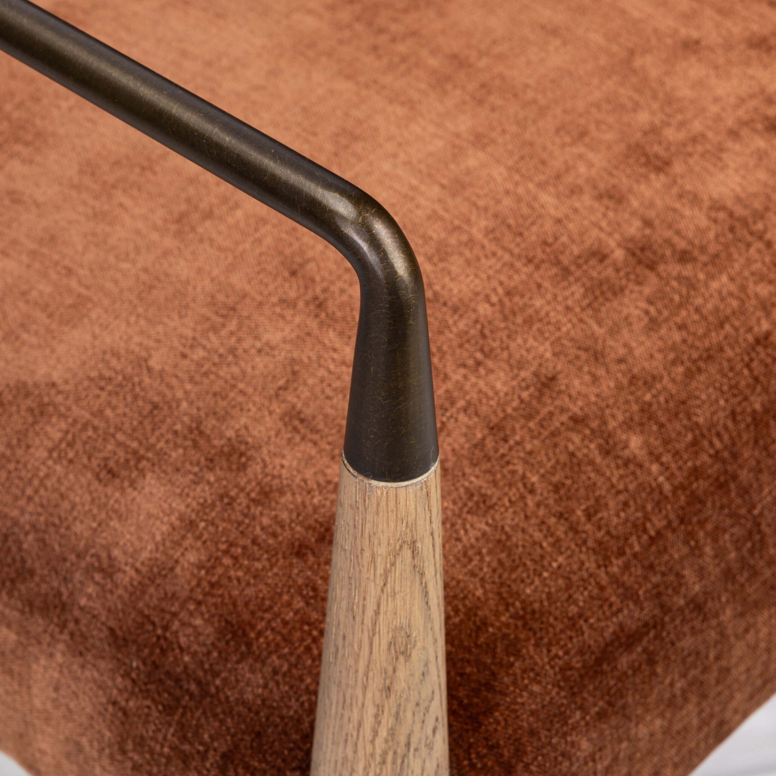 Waldon Bar & Counter Stool, Altair Sienna by Four Hands - Image 9
