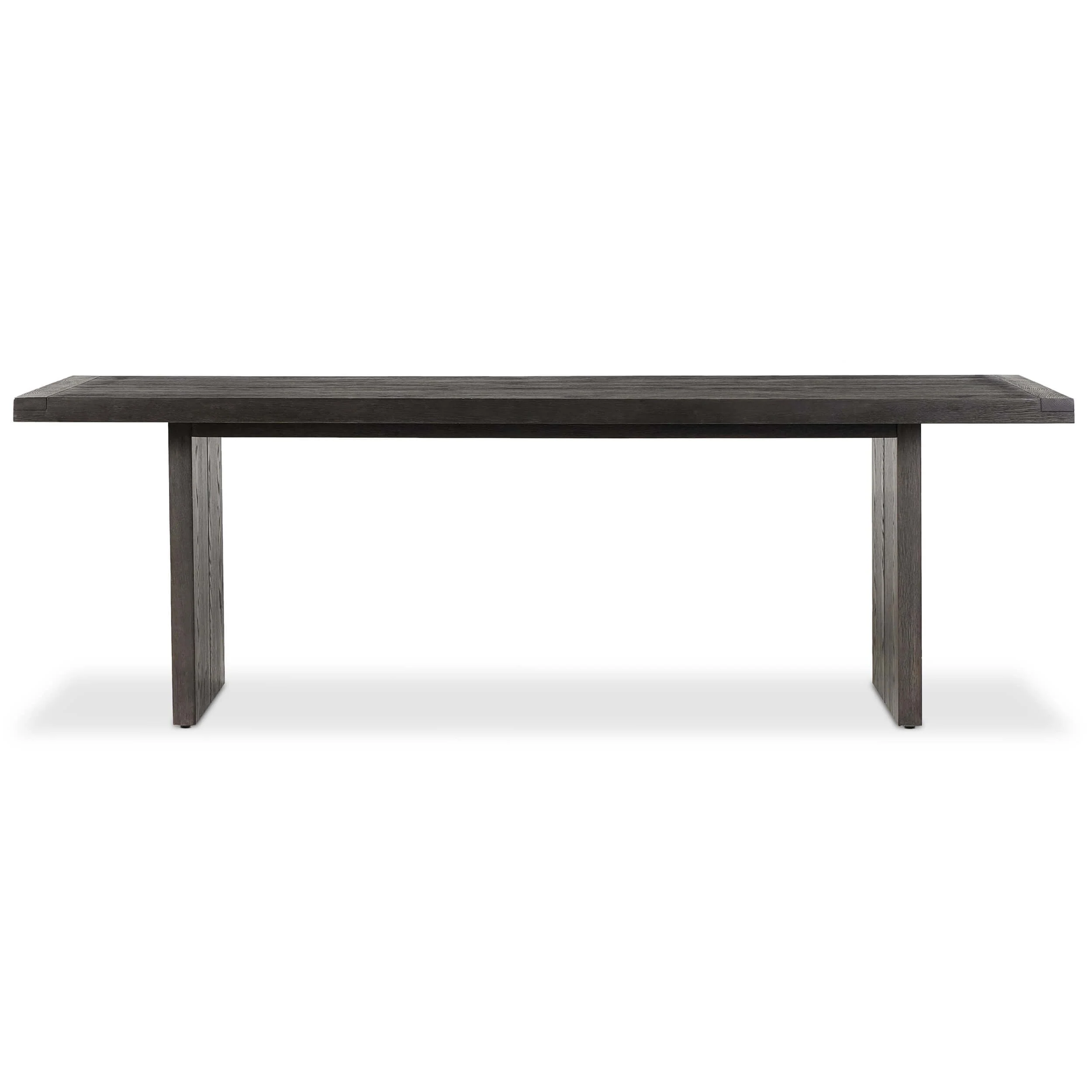 Warby Dining Table, Worn Black Oak by Four Hands - Image 2