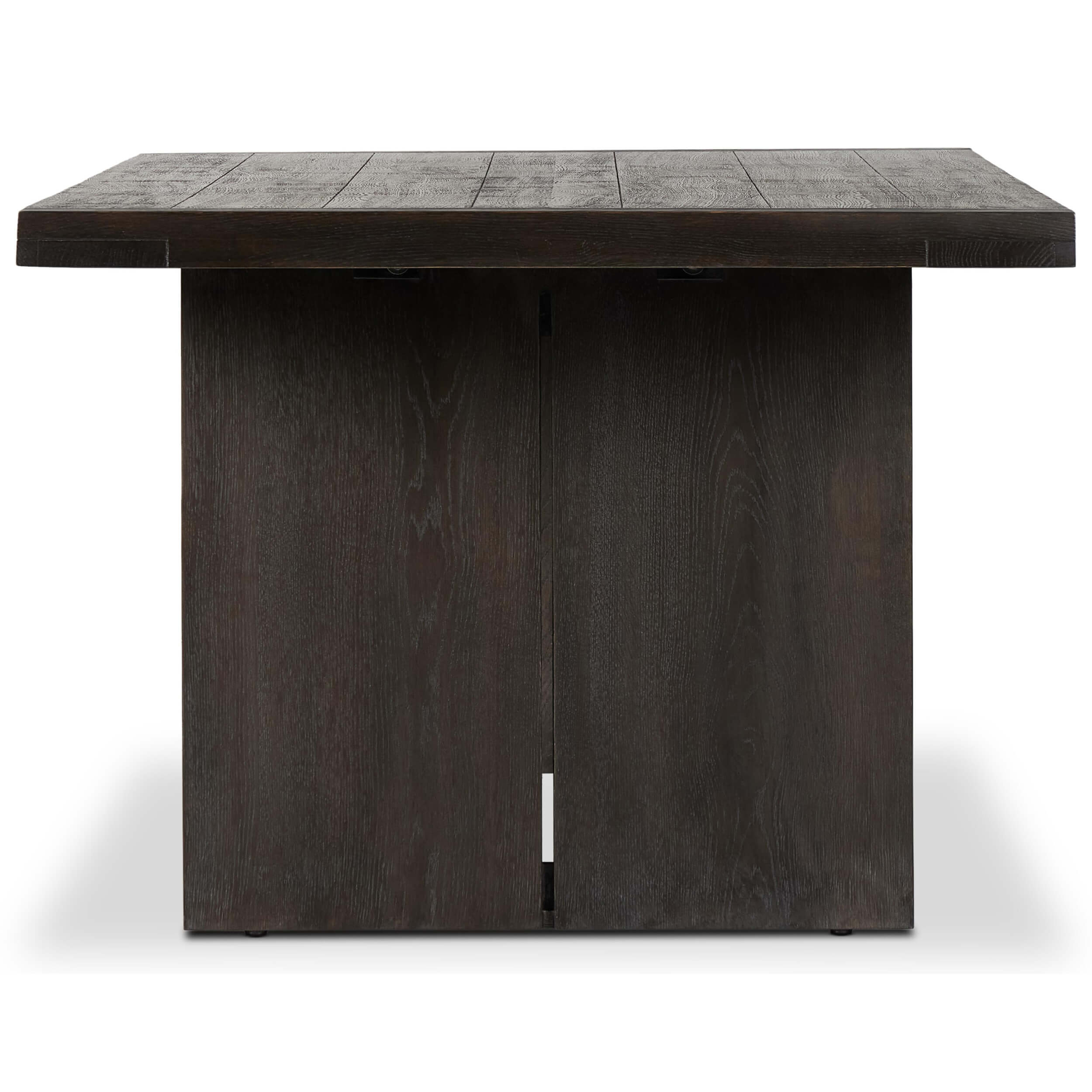 Warby Dining Table, Worn Black Oak by Four Hands - Image 3