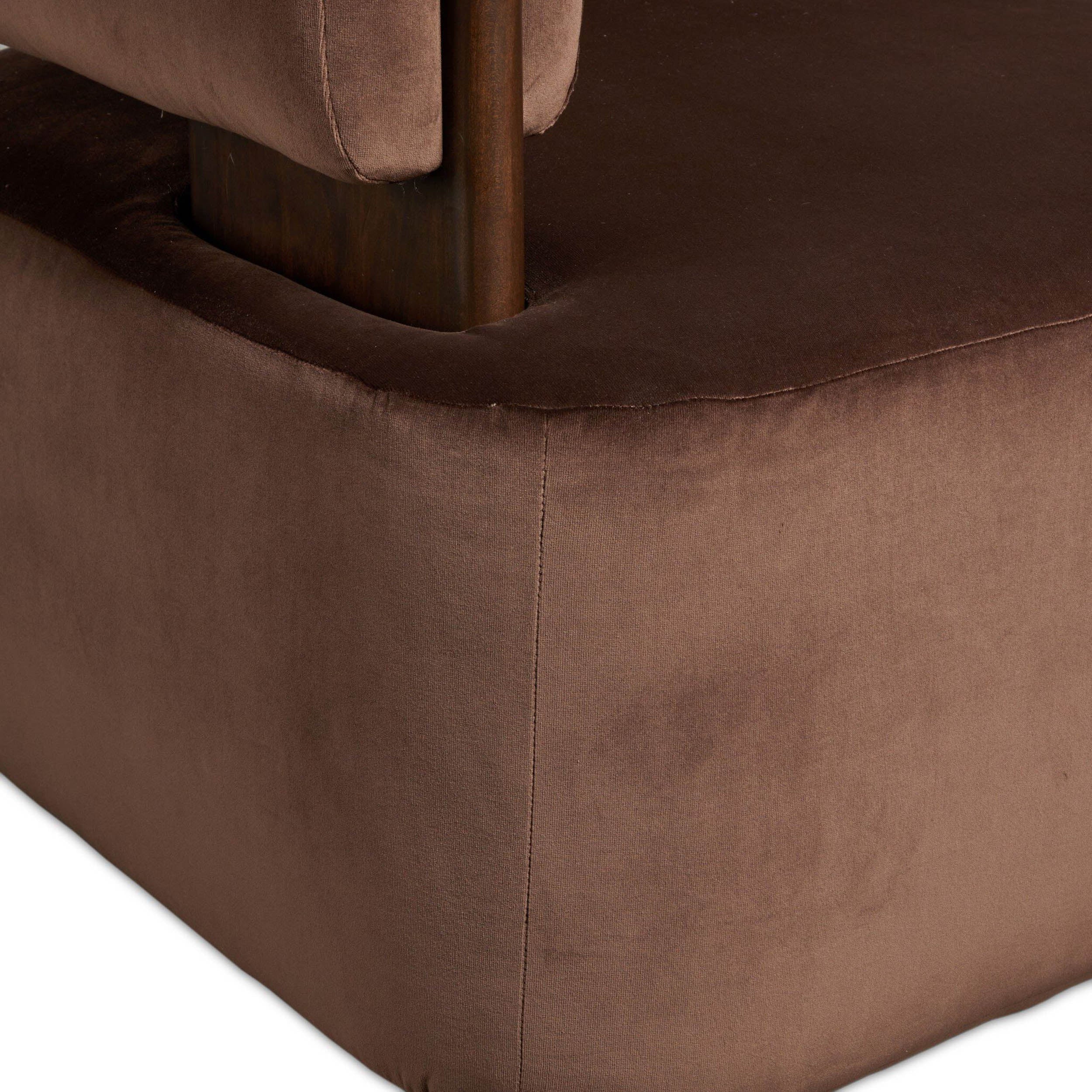 Ward Swivel Chair, Surrey Cocoa by Four Hands - Image 5
