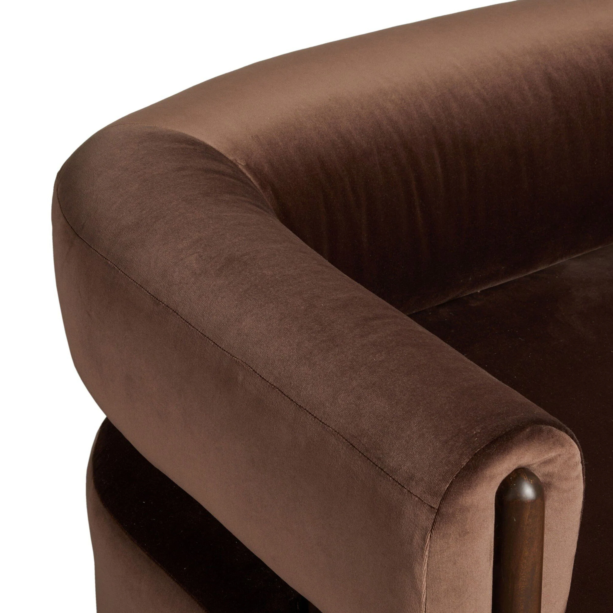 Ward Swivel Chair, Surrey Cocoa by Four Hands - Image 6