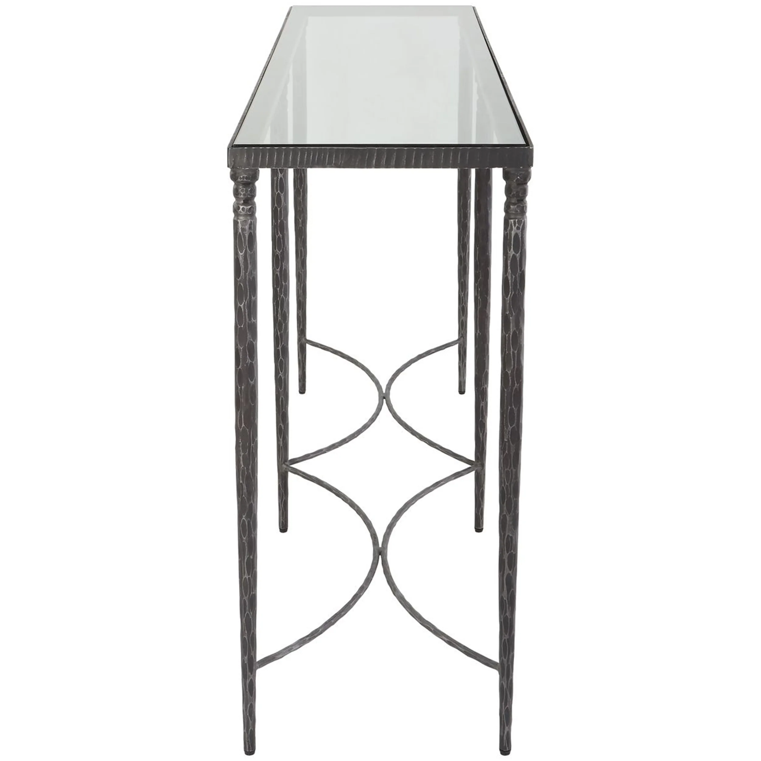 Washington Console Table, Rustic Black - Image 2