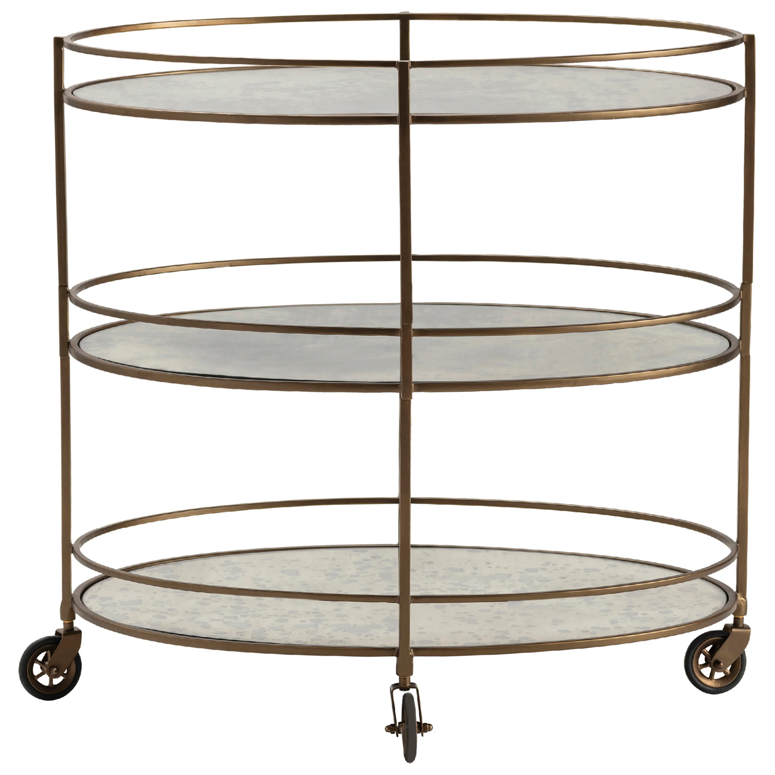 Waterford Bar Cart, Gold - Image 2