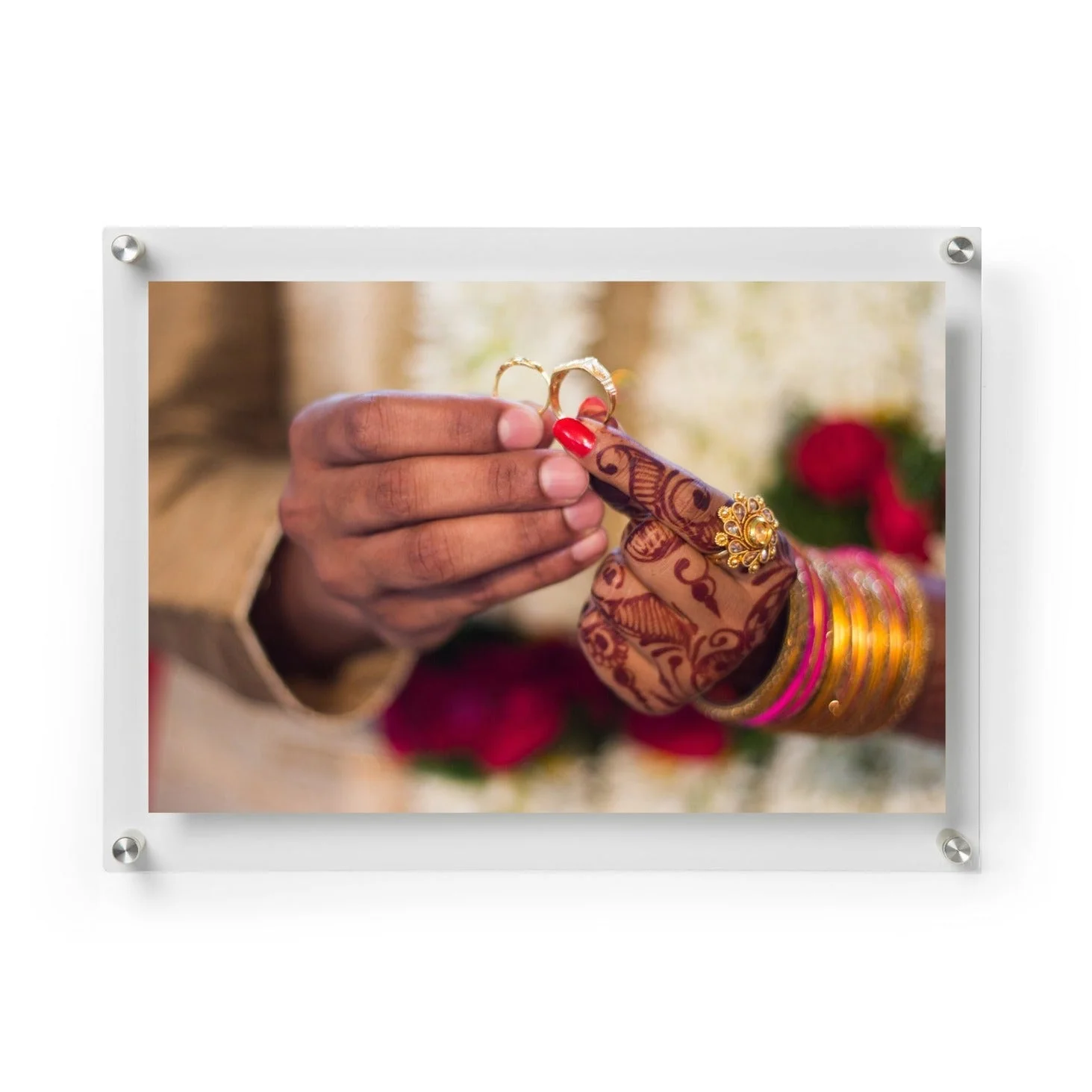 Wedding Collection Double Panel Floating Frames - Image 49