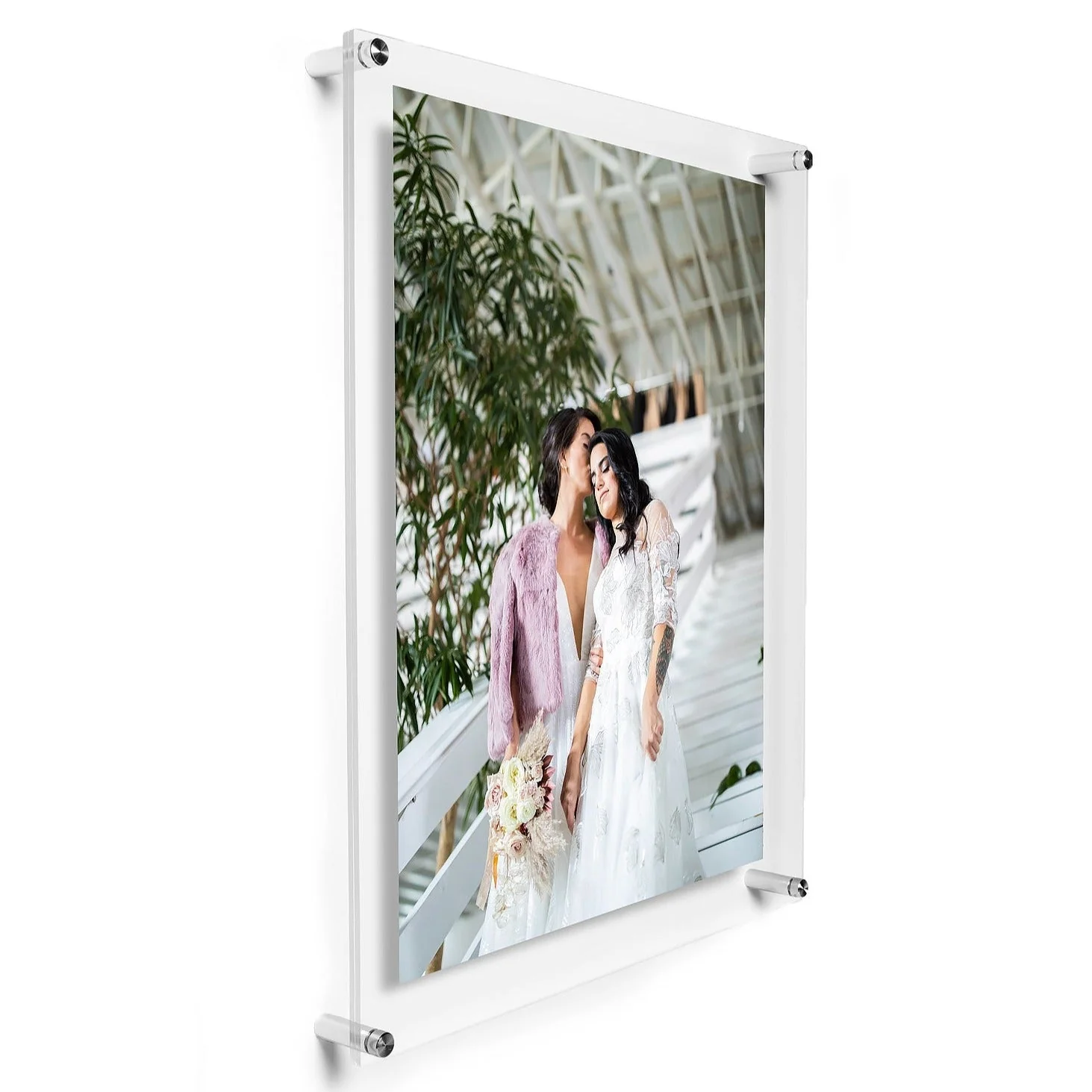 Wedding Collection Double Panel Floating Frames - Image 65
