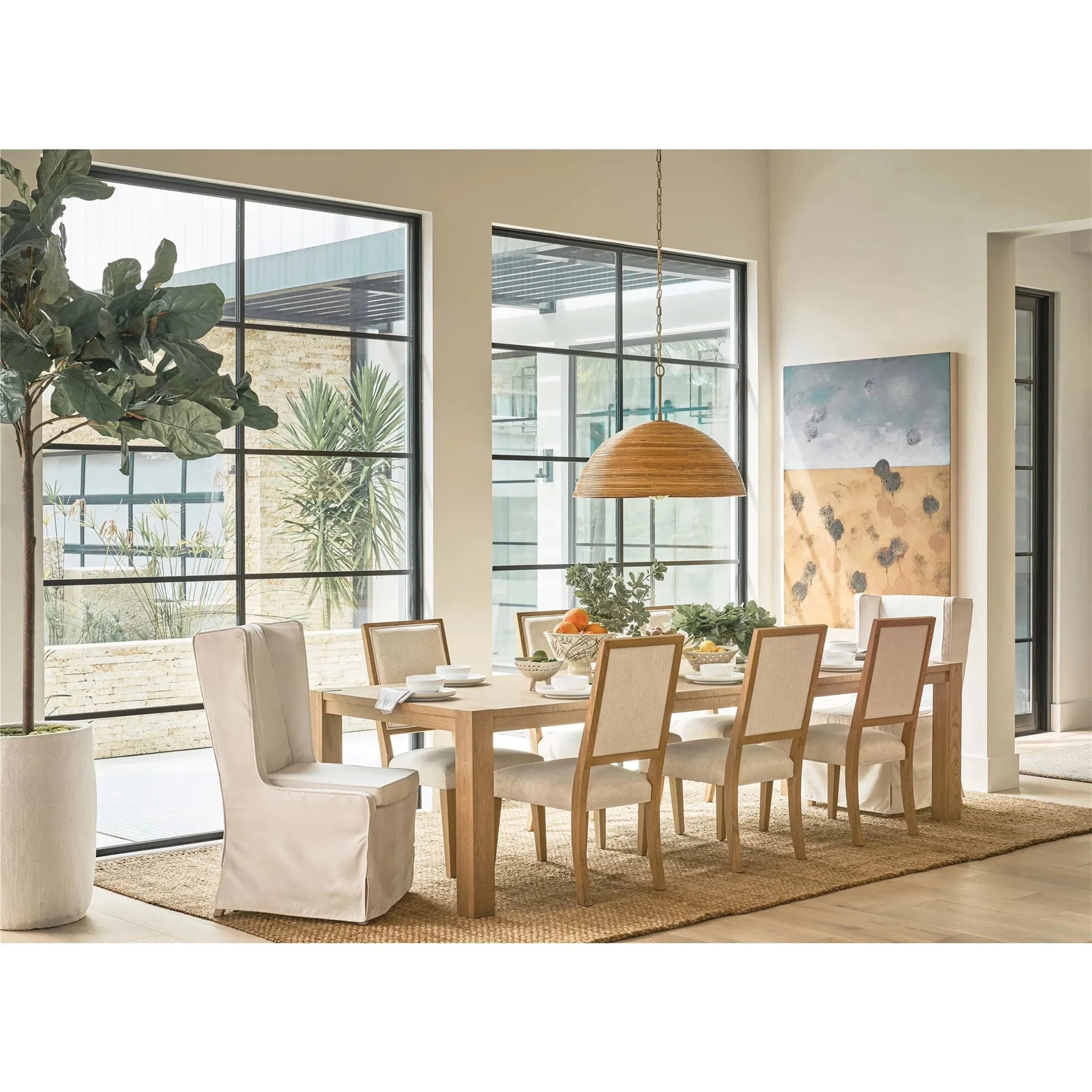 Weekender Upholstered Dining Chair, Sand Dune, Set of 2 - Image 5