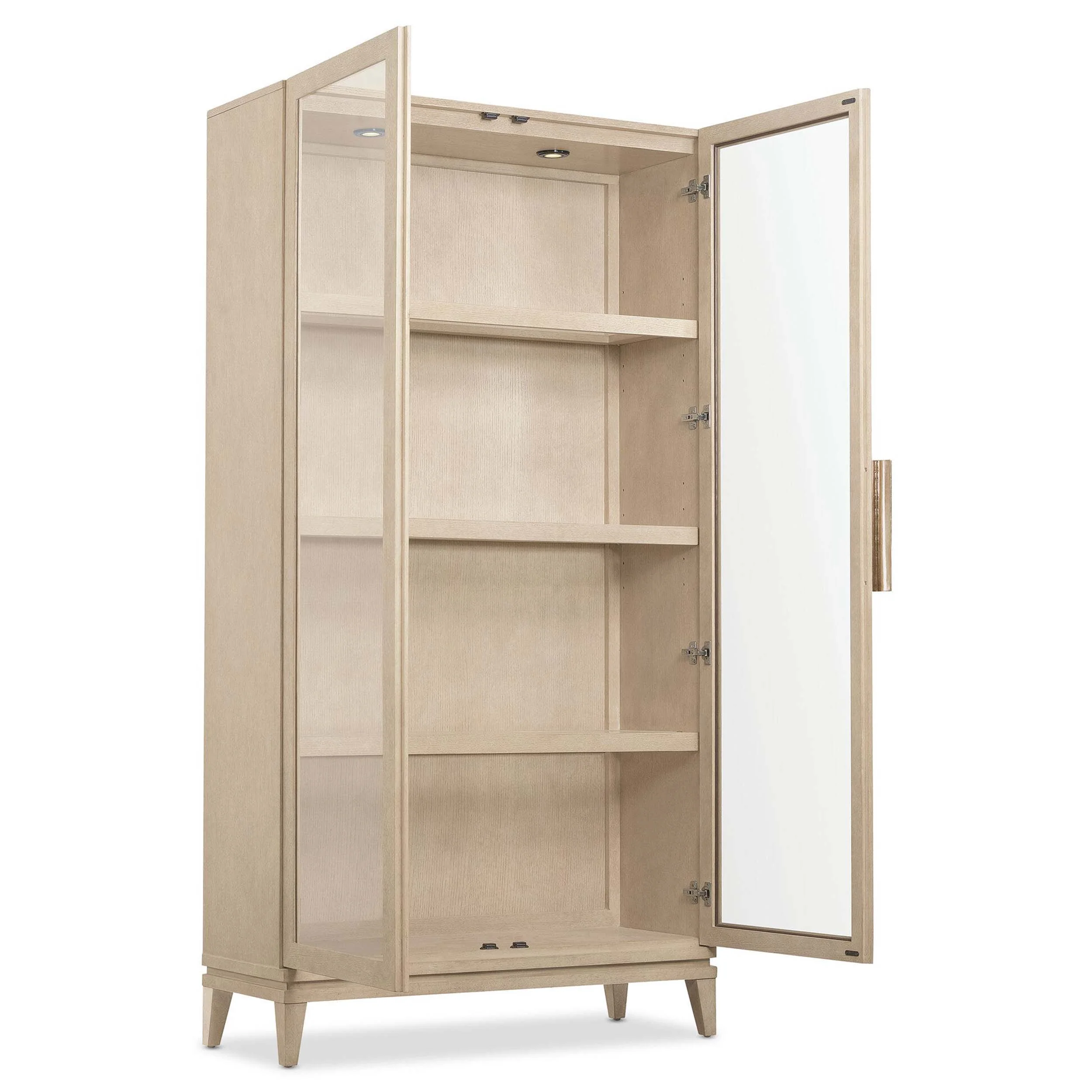 Westwood Display Cabinet, Limestone - Image 3