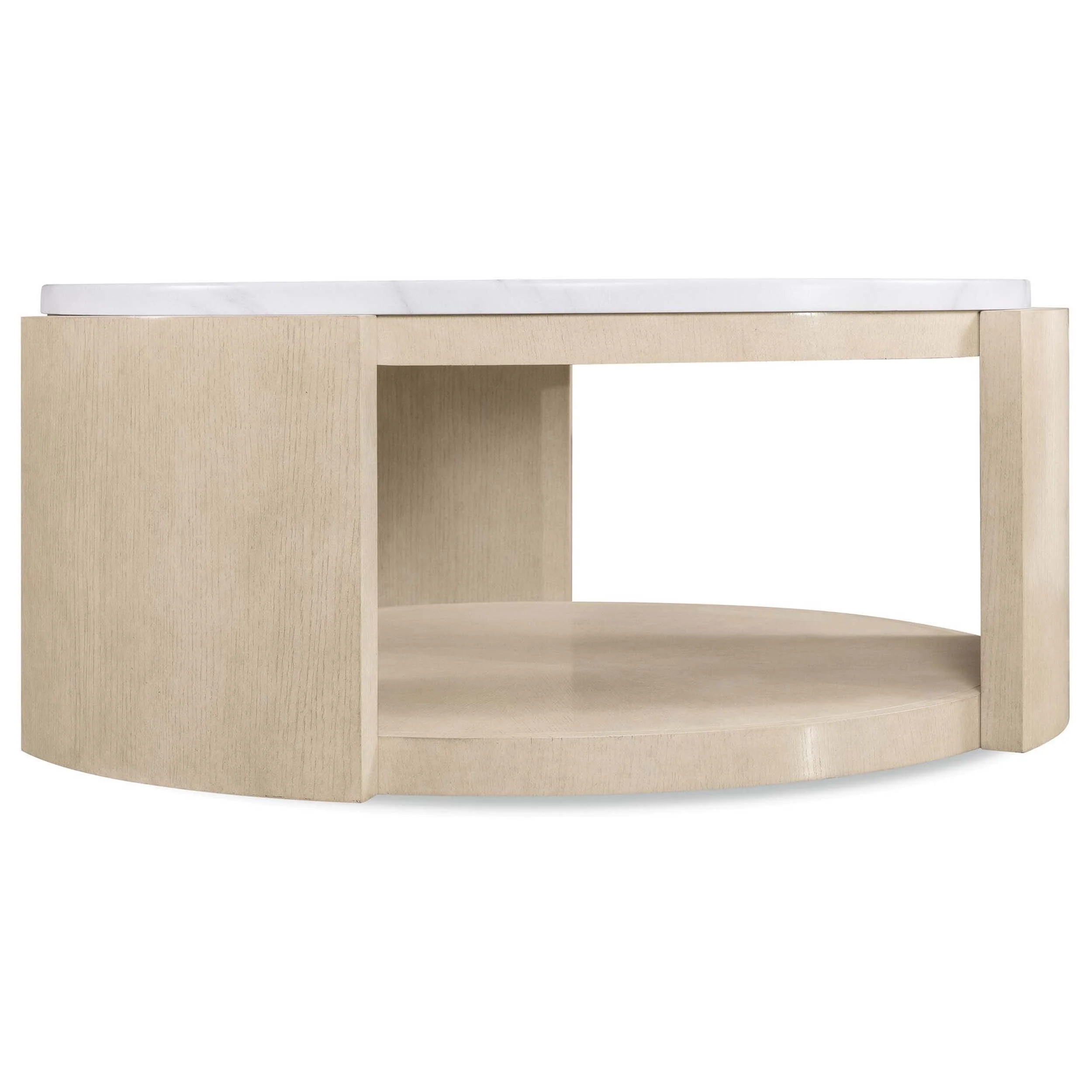 Westwood Round Cocktail Table, Limestone