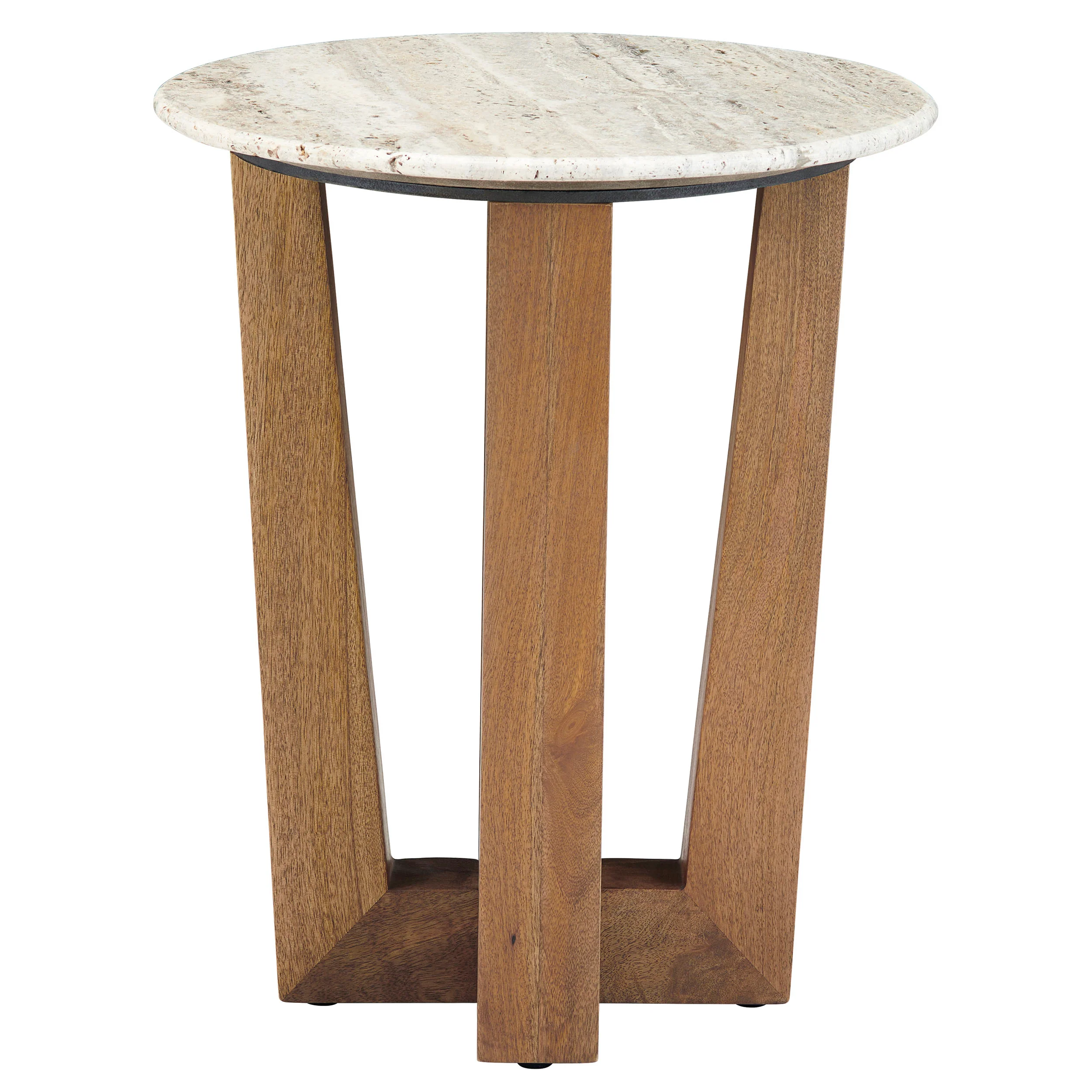 Wexler End Table, Brown - Image 2