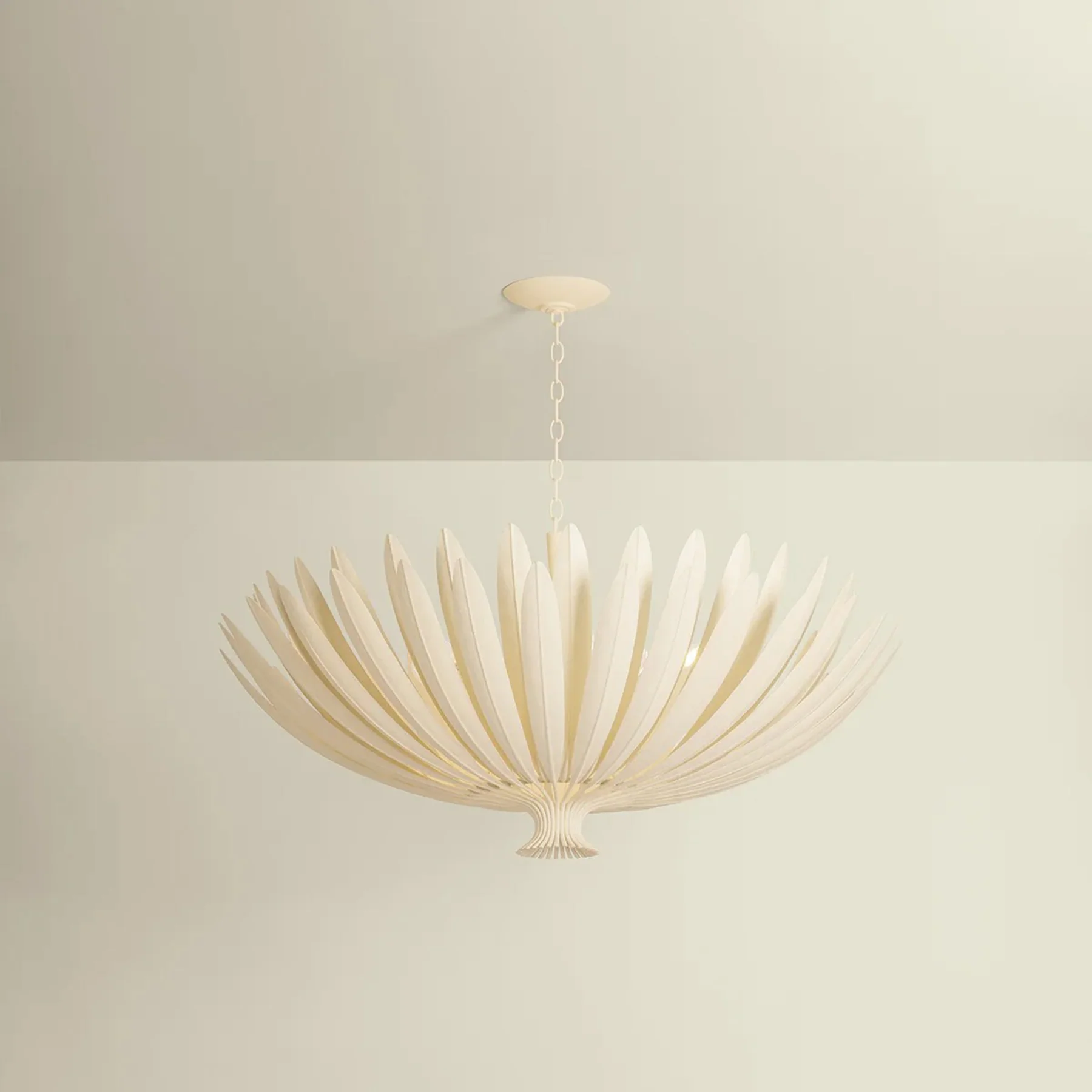 Whitfield Chandelier, Cream Plaster - Image 6