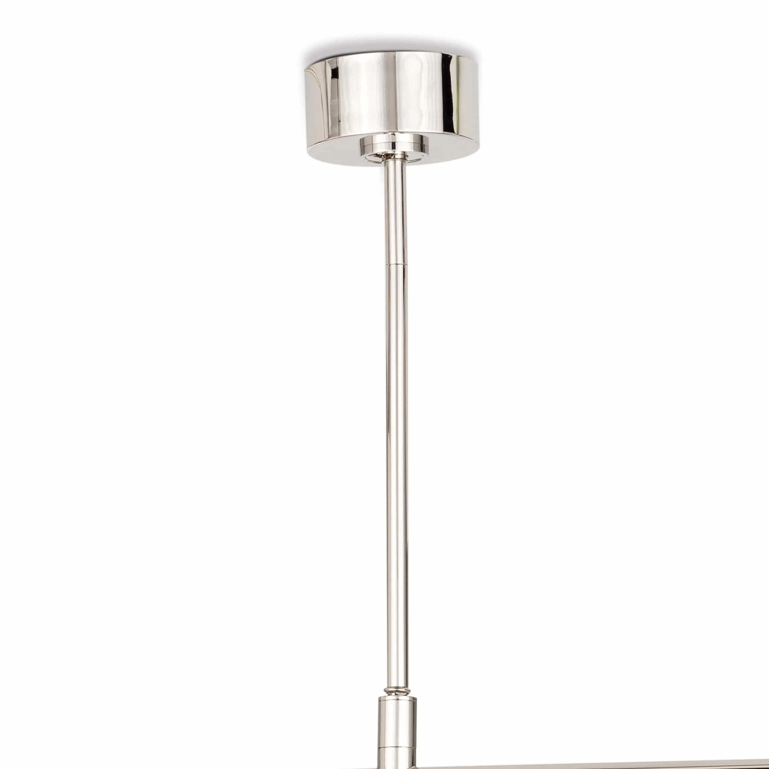Wick Chandelier, Polished Nickel - Image 2