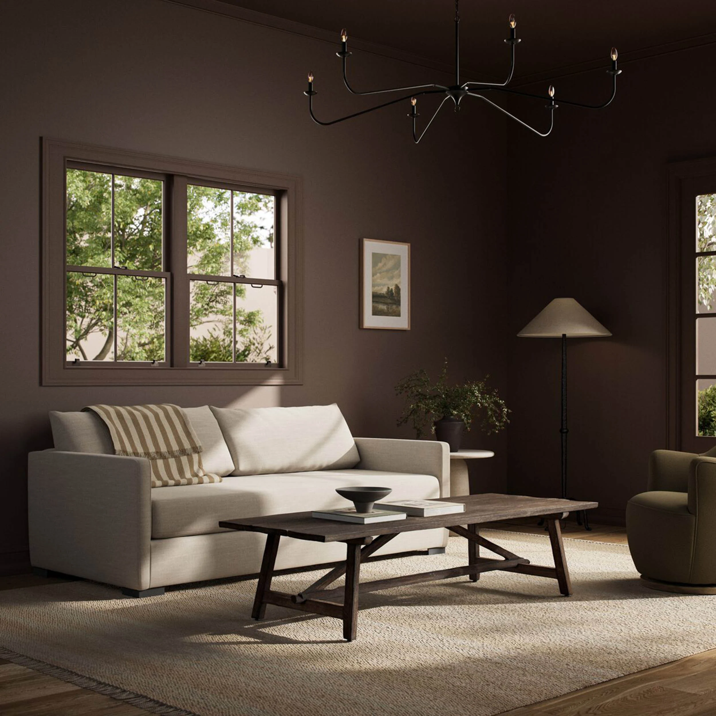 Wickham 86.5" Sofa, Savoy Parchment by Four Hands - Image 2