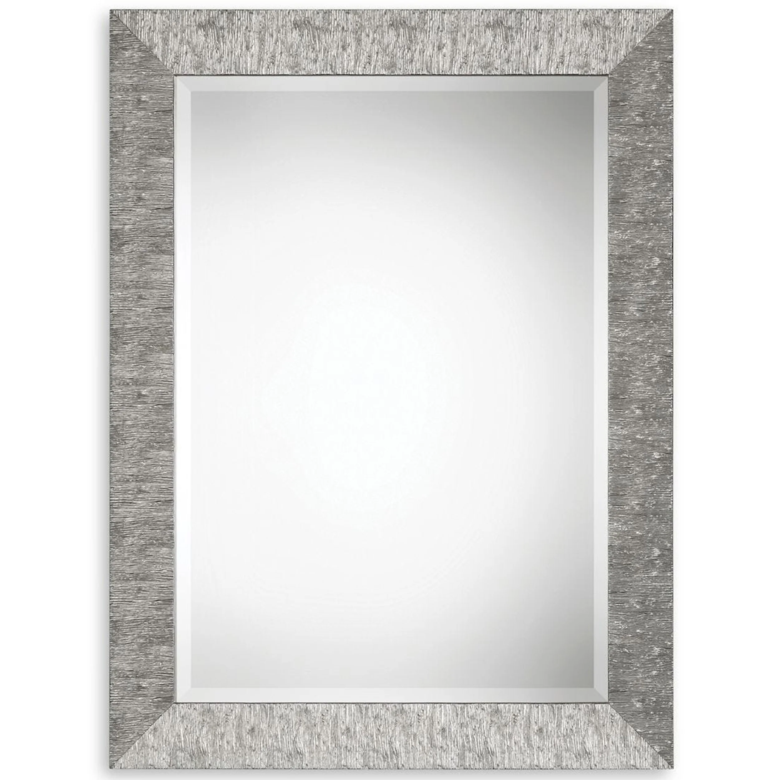 Wilder Mirror, Metallic Silver