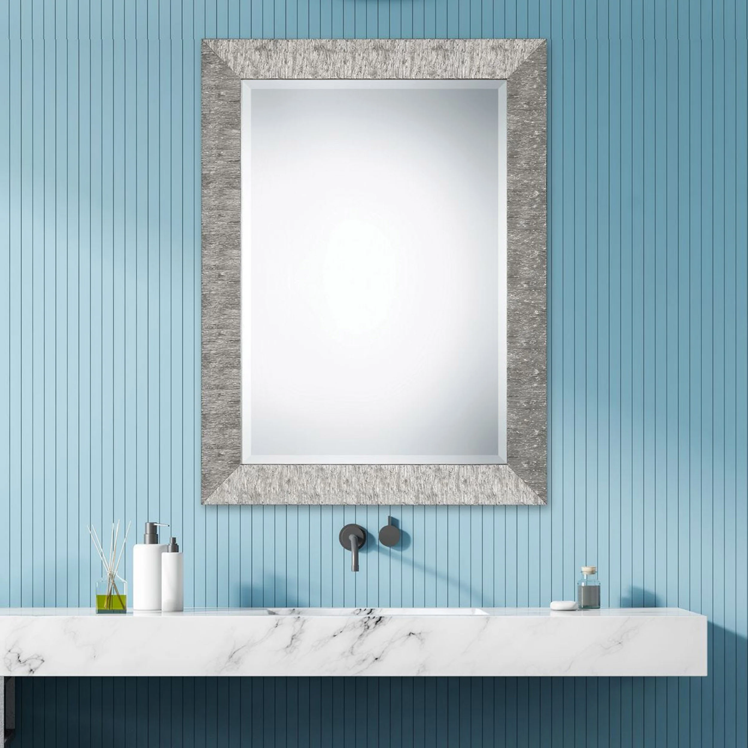 Wilder Mirror, Metallic Silver - Image 4