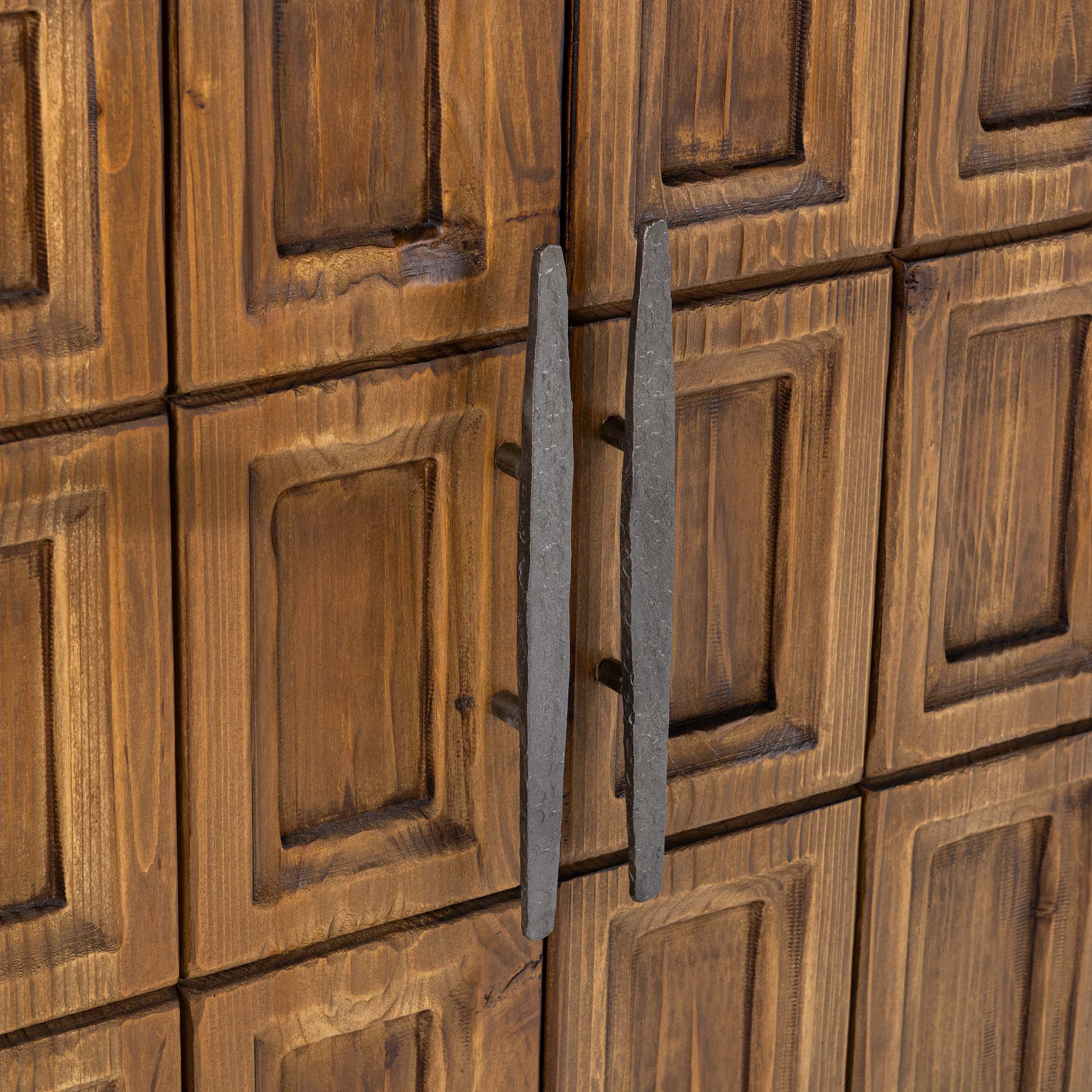 Willmark 6 Door Cabinet, Mission Brown - Image 5