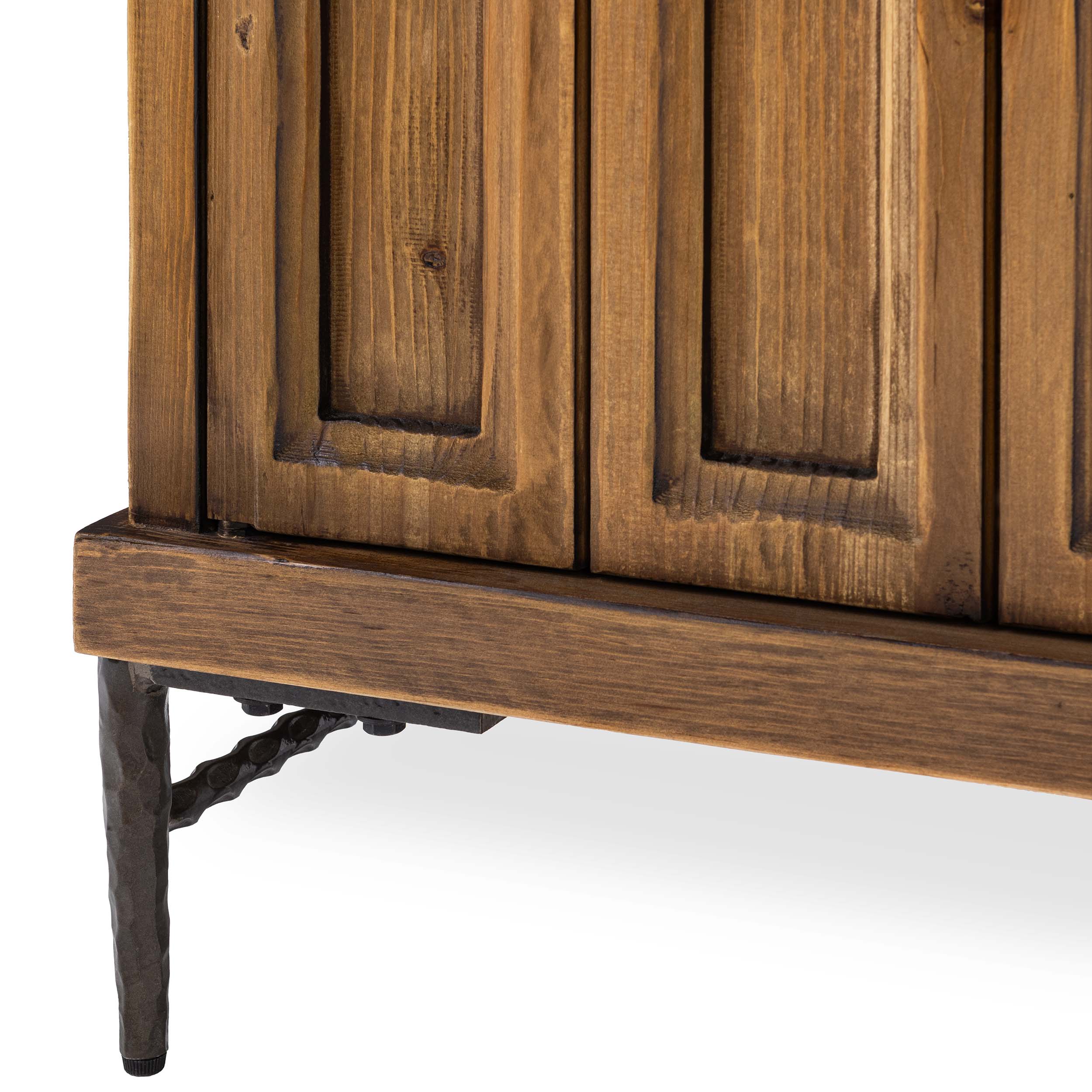 Willmark 6 Door Cabinet, Mission Brown - Image 6