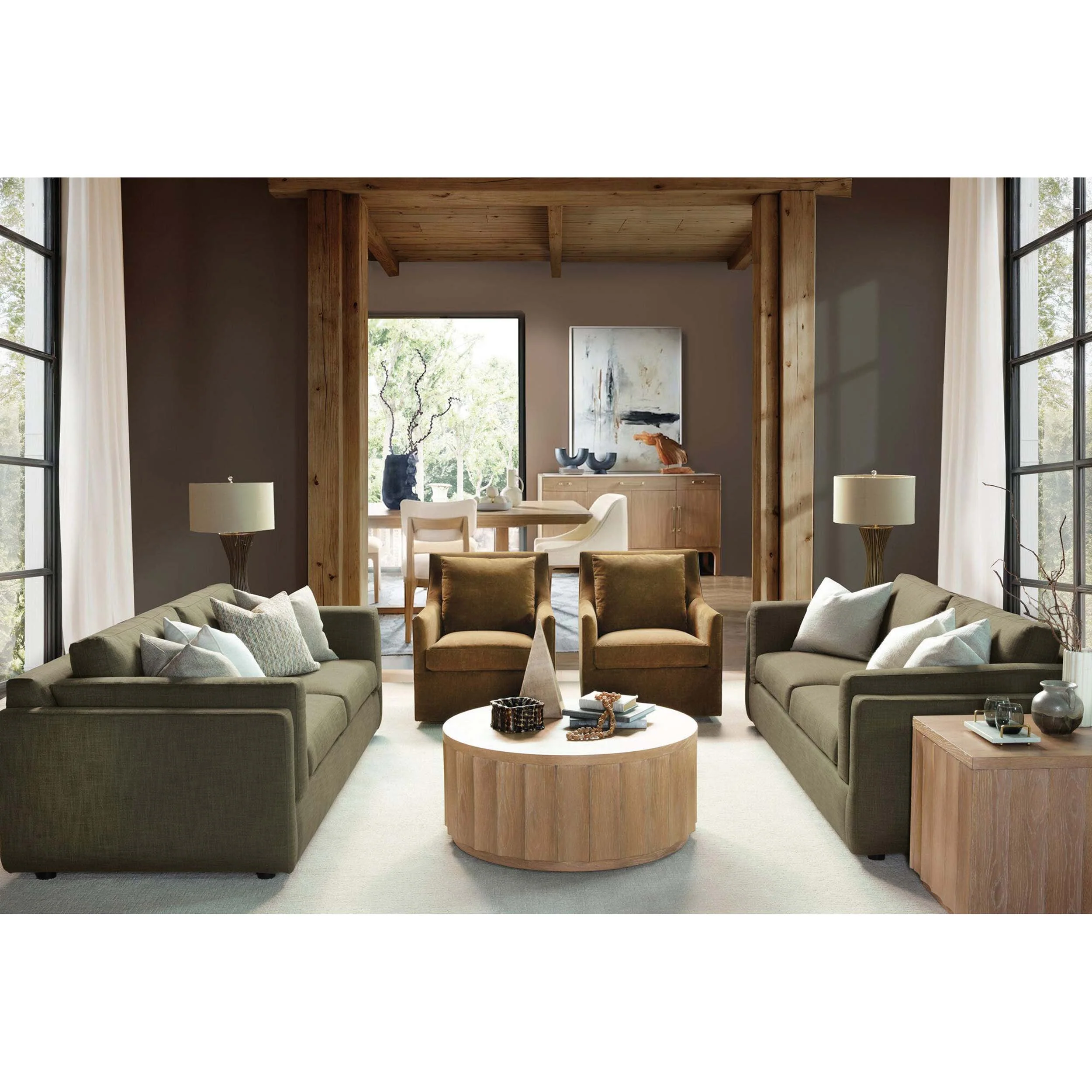 Willow End Table, Light Natural - Image 6