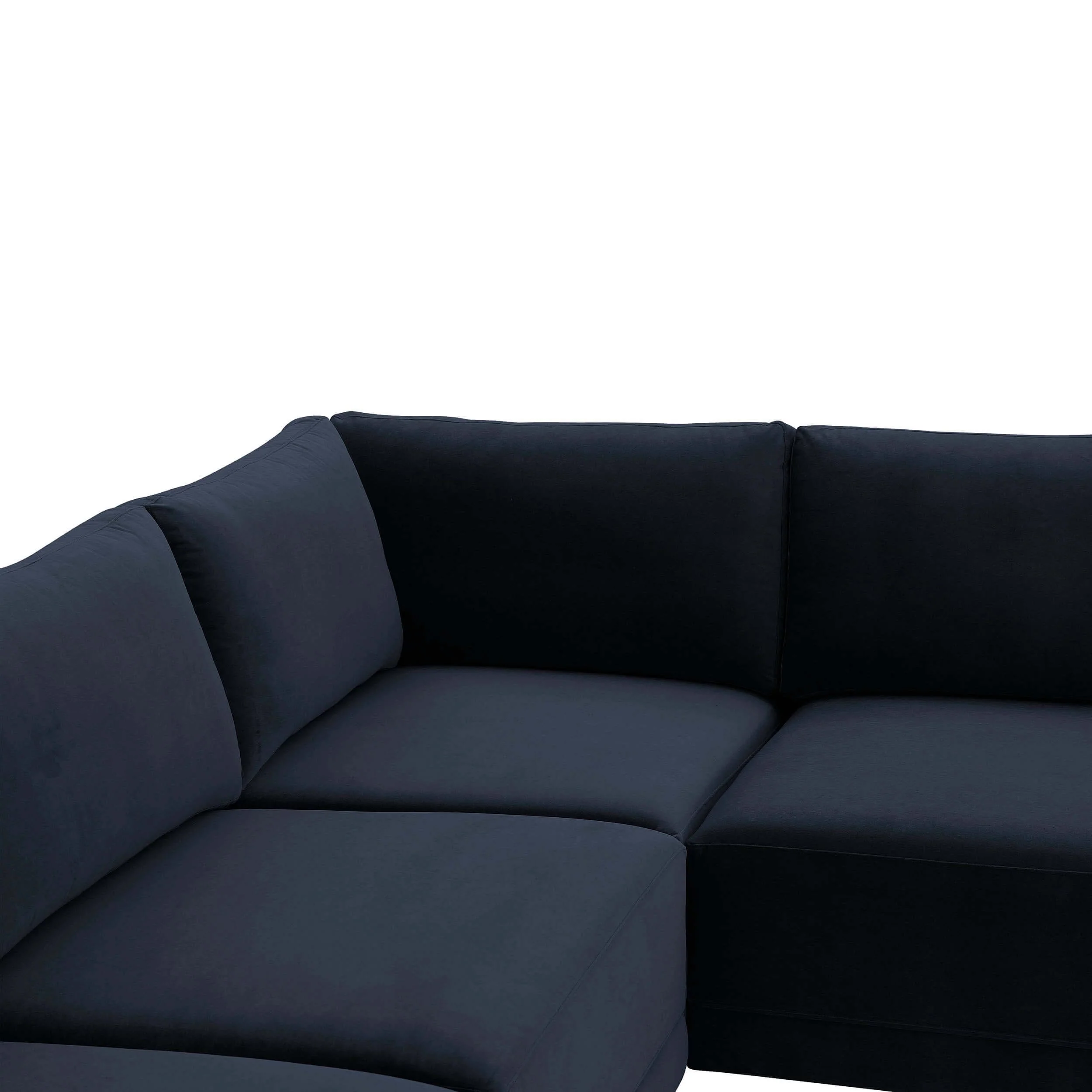 Willow Modular L Sectional, Navy - Image 4