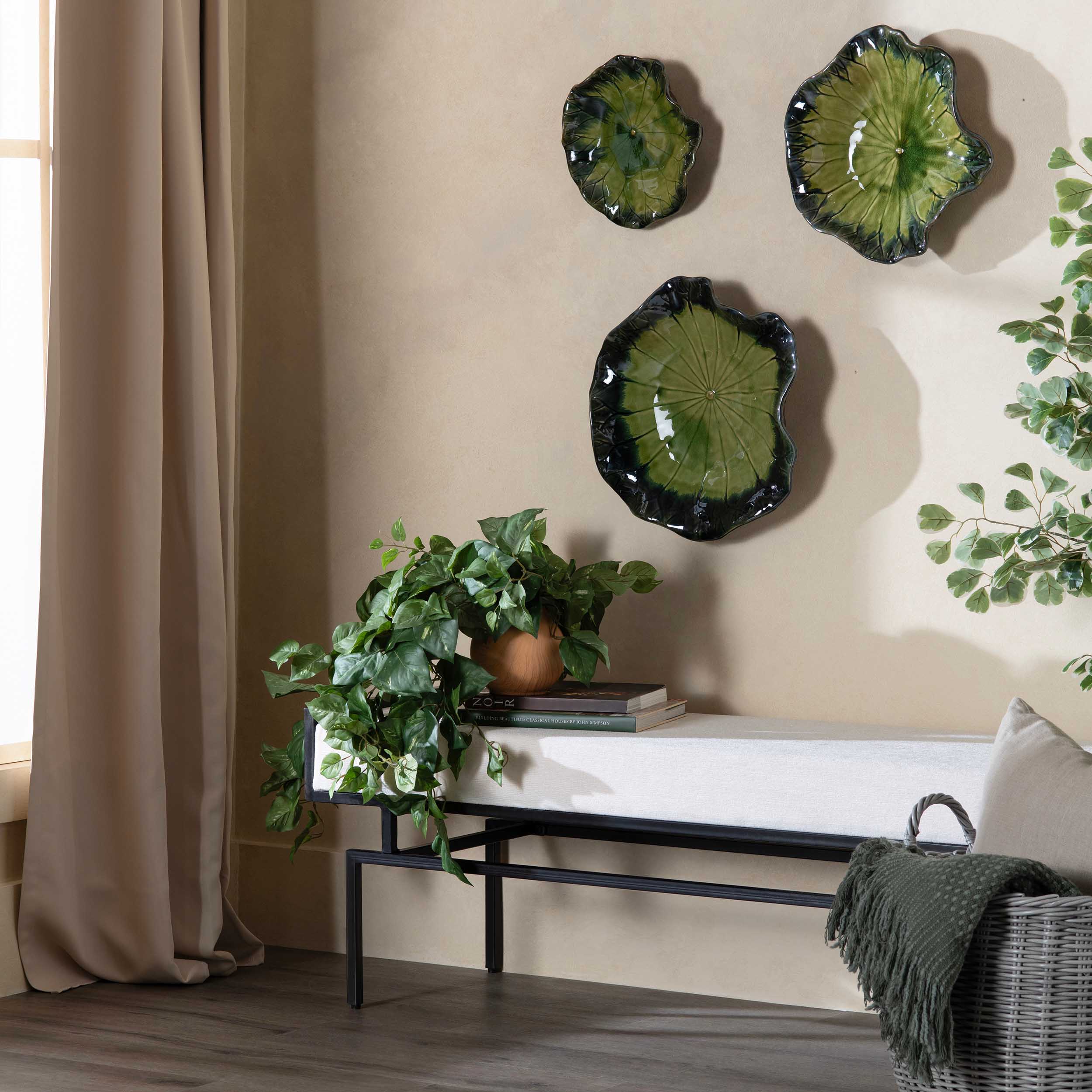 Willowbrook Trays, Green, Set of 3 - Image 3