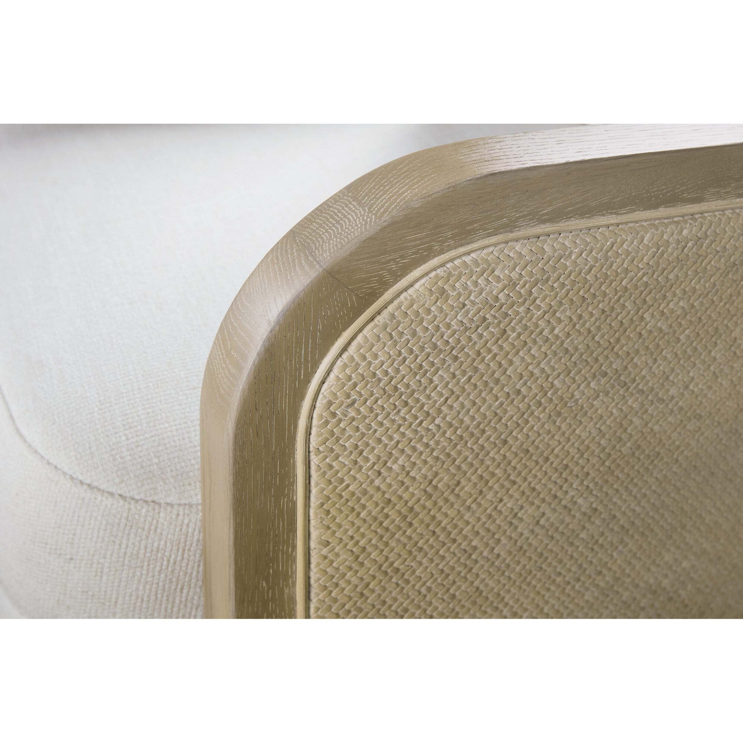 Wilma Swivel Chair, Halston White - Image 5