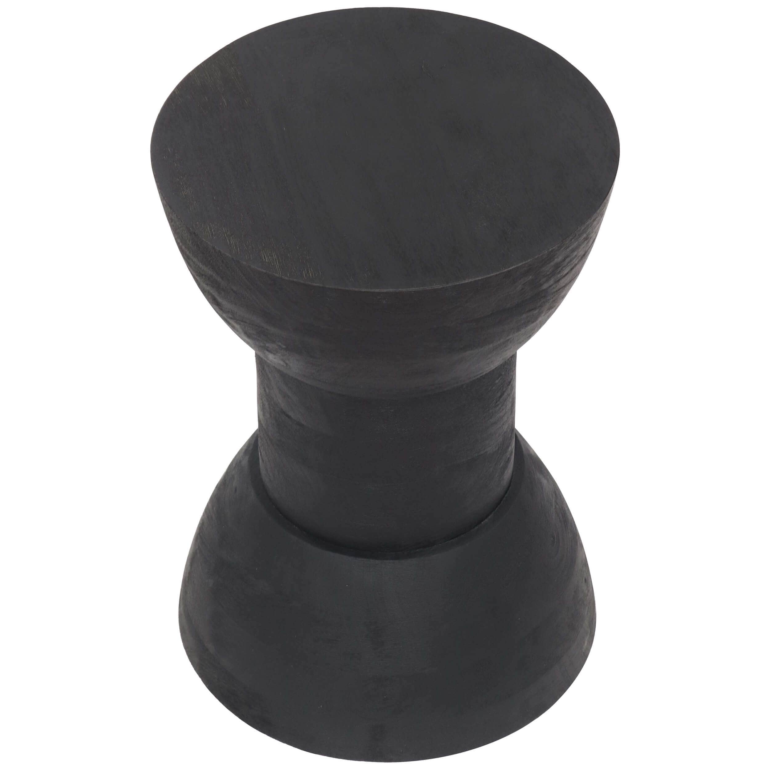 Wisdom Table Stool, Matte Black - Image 3