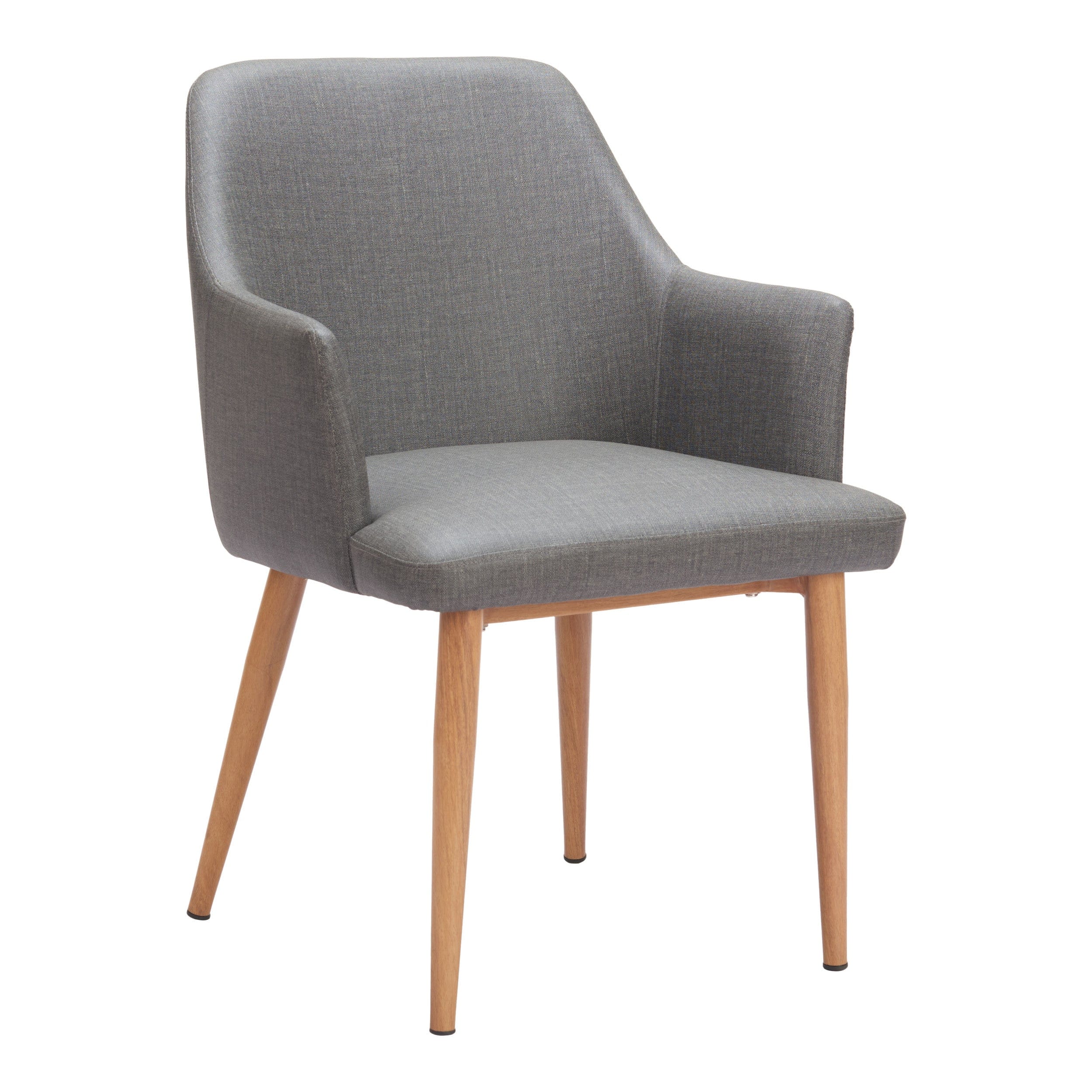 Wisom Dining Chair, Gray, Set of 2
