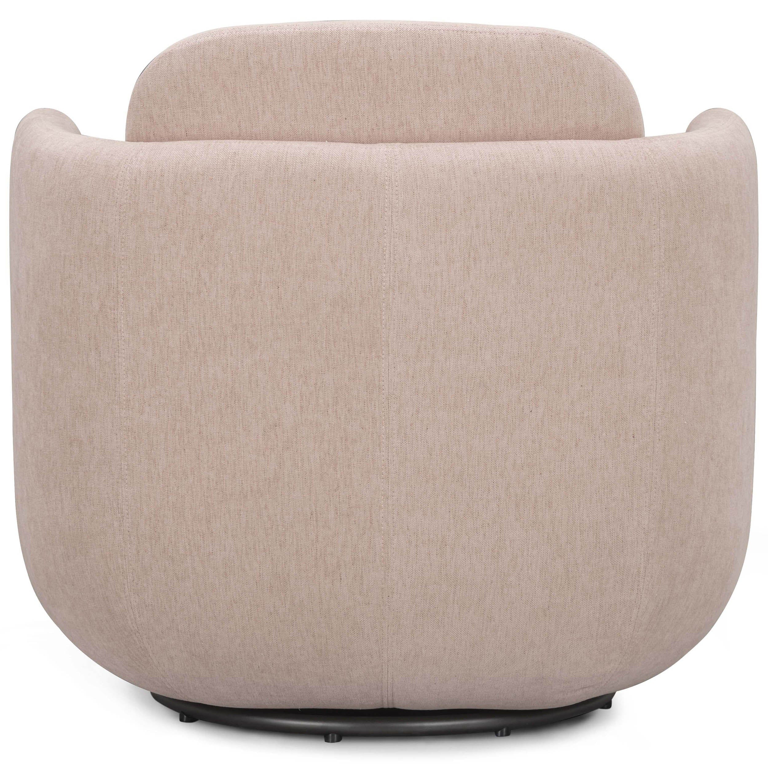 Wolfie Swivel Chair, Pink - Image 3