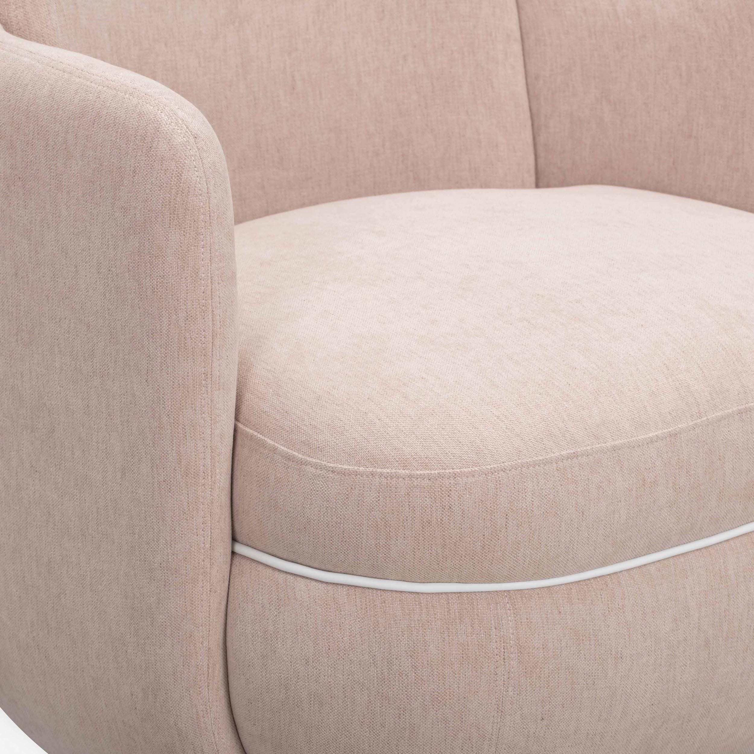 Wolfie Swivel Chair, Pink - Image 4