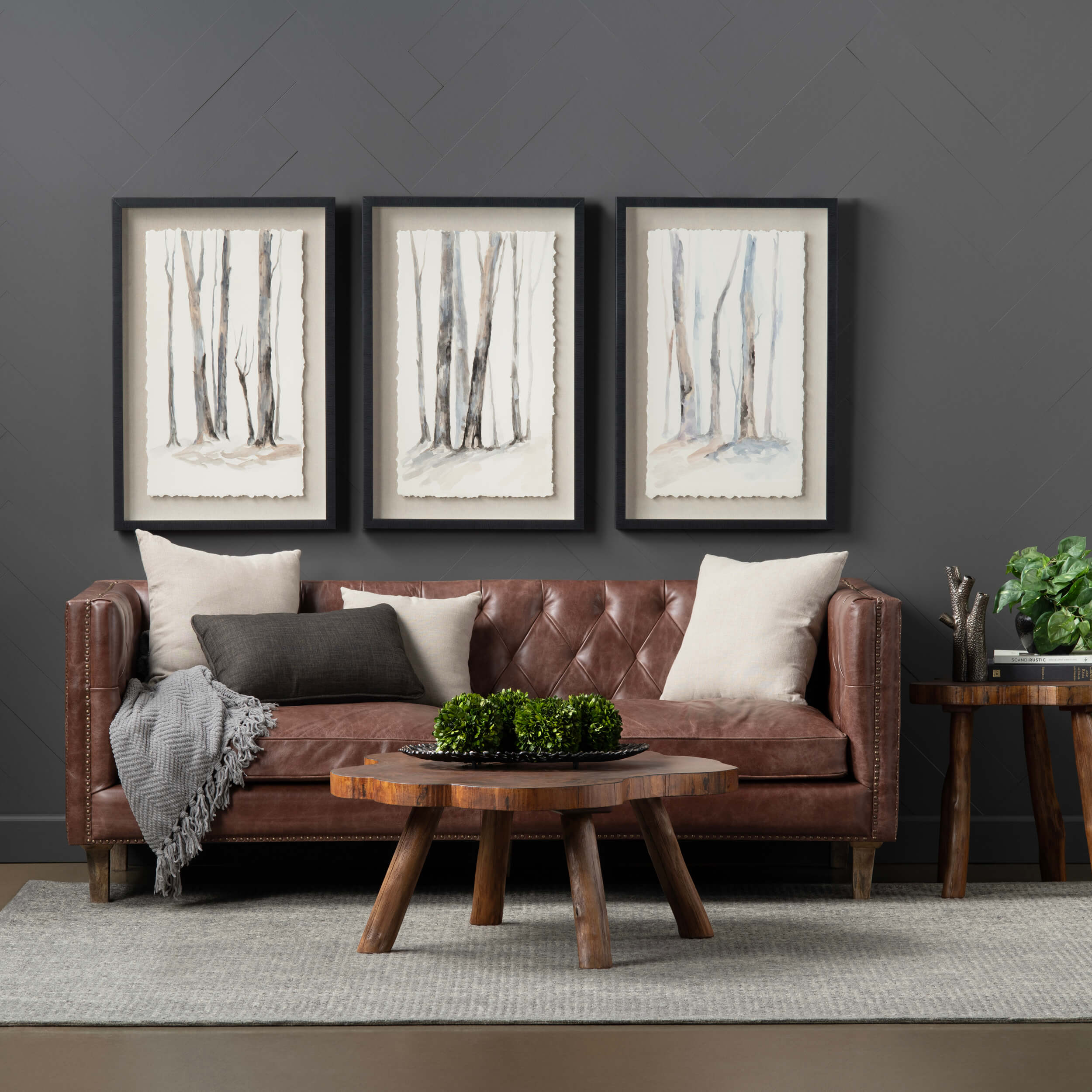 Woodland Cocktail Table, Brown - Image 5