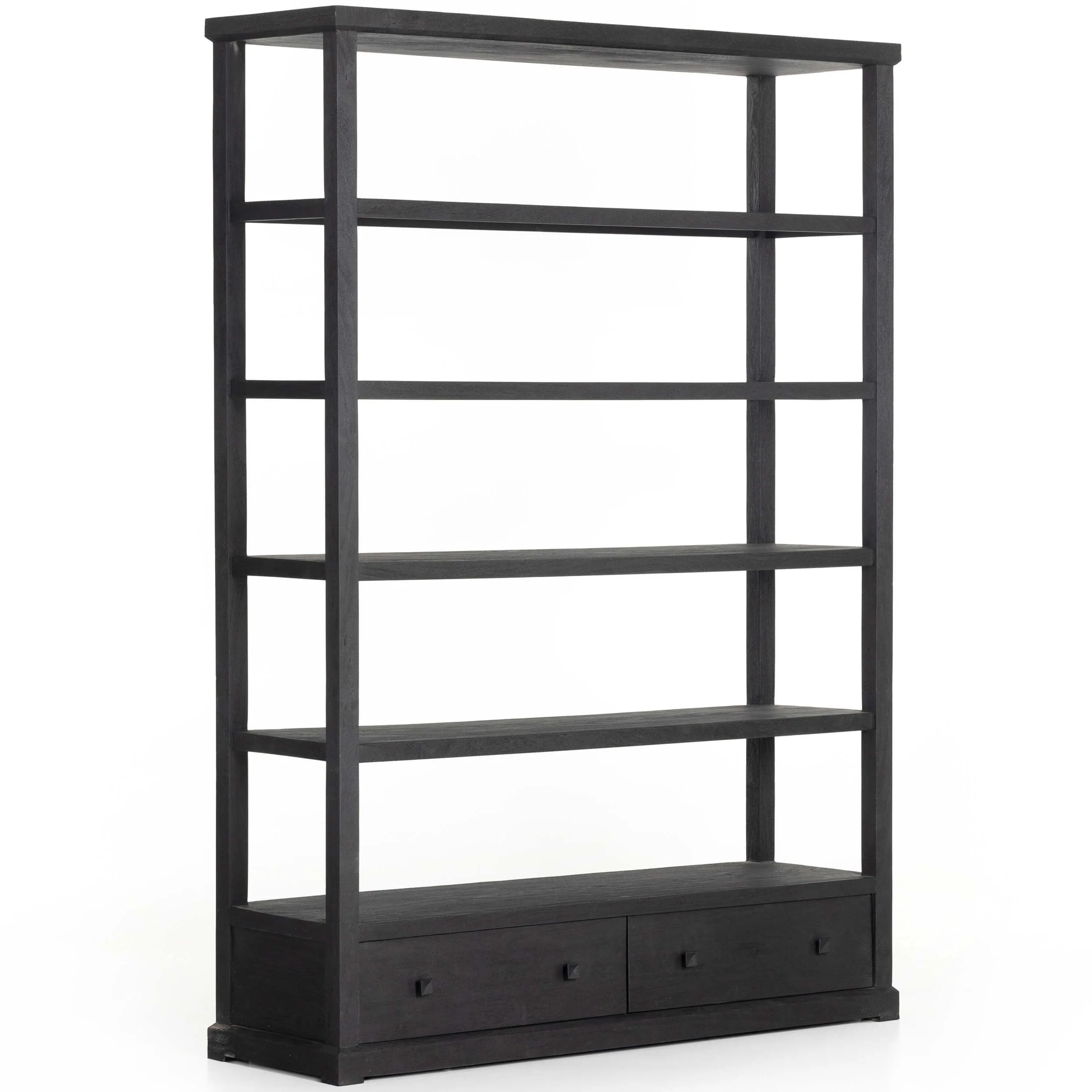 Woodmore Bookcase, Dark Totem by Four Hands