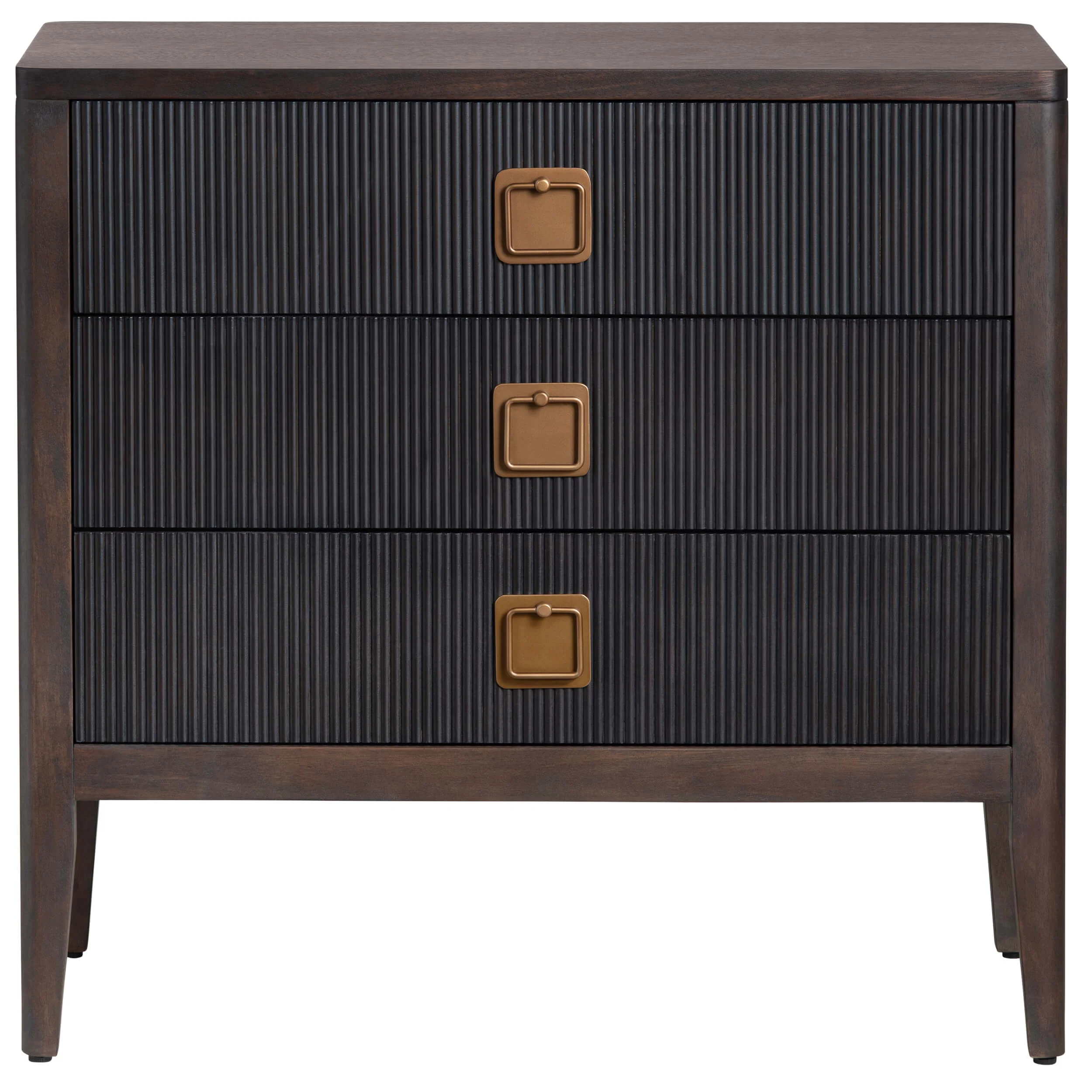 Worthington 3 Drawer Chest, Black - Image 2
