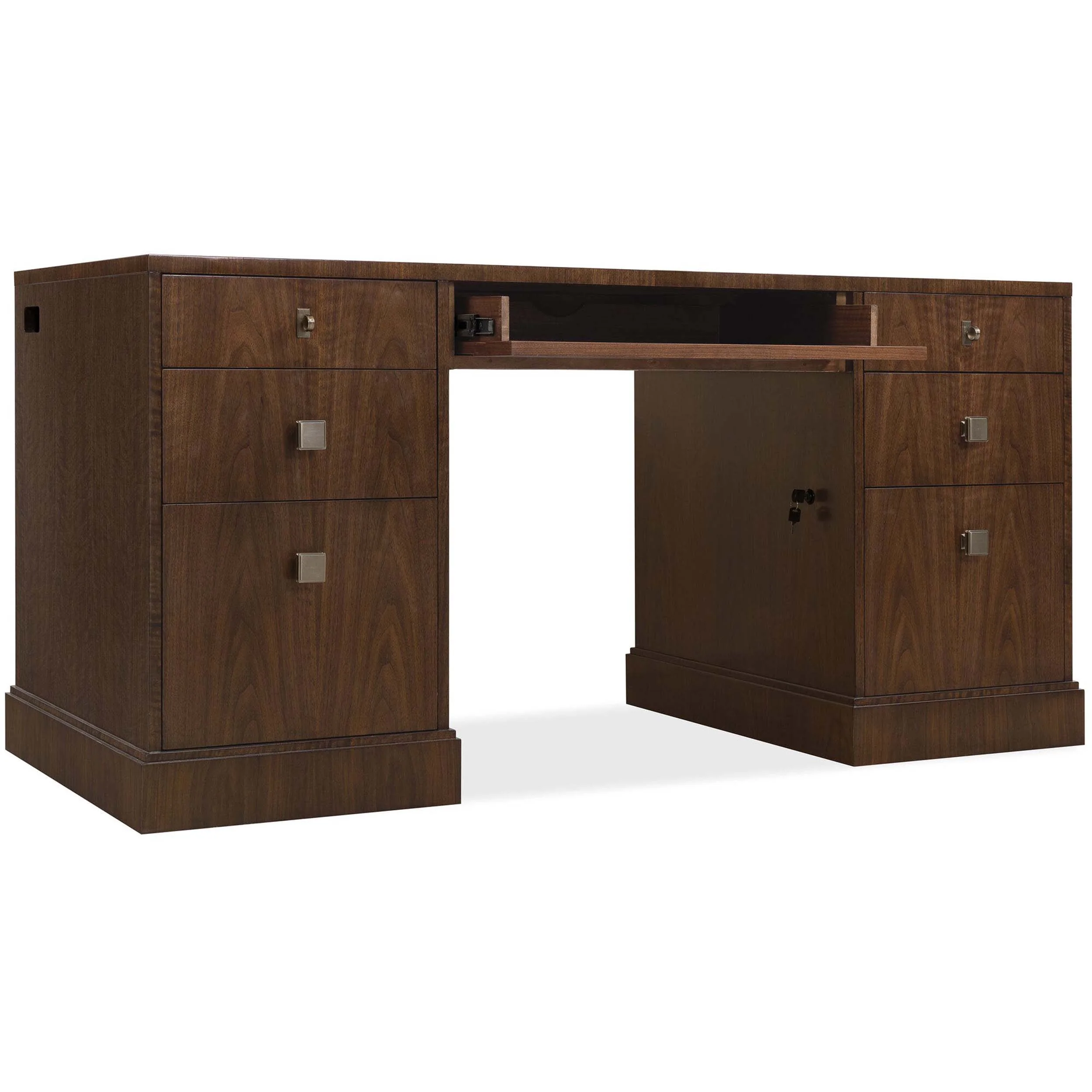 Archives Executive Desk, Walnut - Image 3