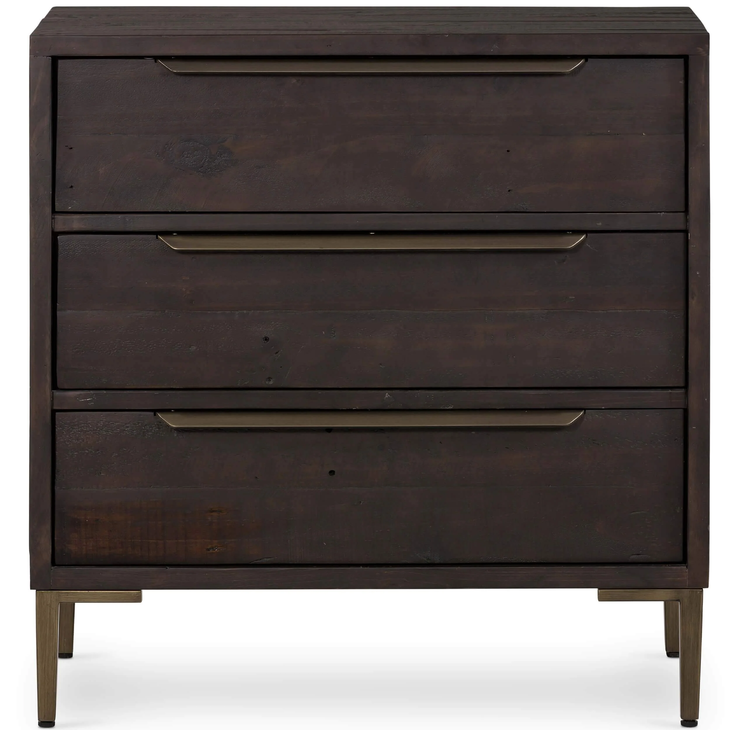 Wyeth 3 Drawer Dresser, Dark Carbon by Four Hands - Image 2