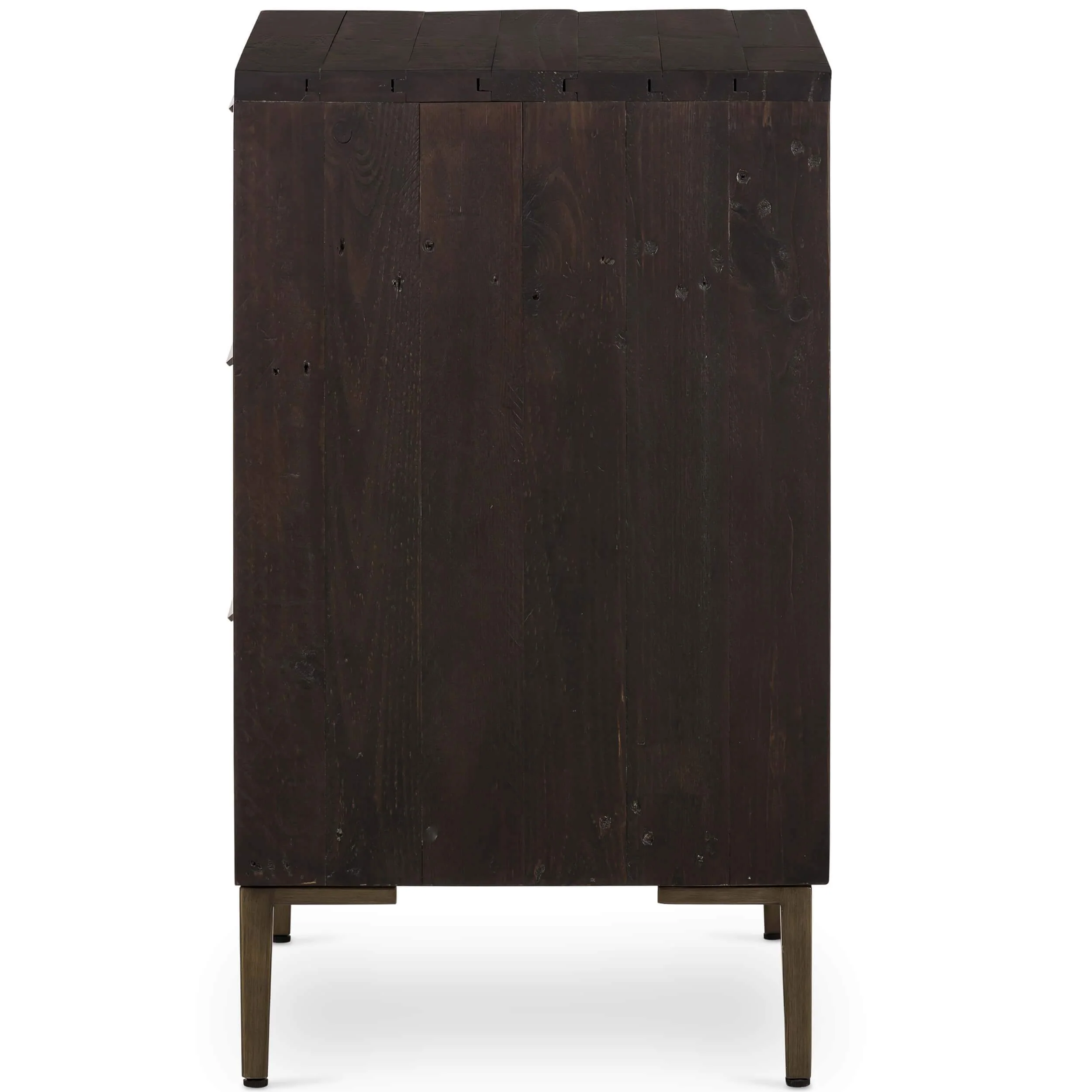 Wyeth 3 Drawer Dresser, Dark Carbon by Four Hands - Image 3