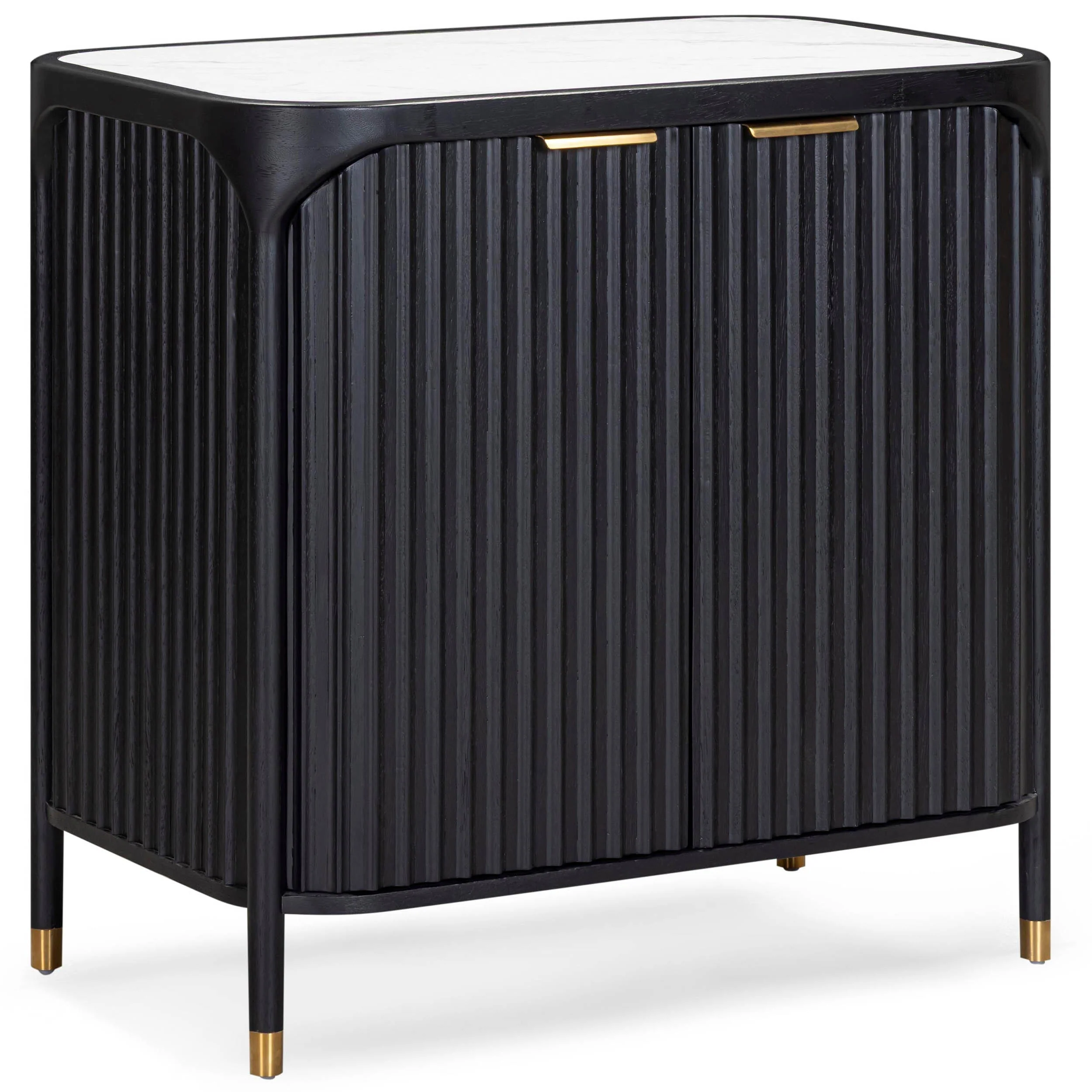 Yaha Bar Cabinet, Black