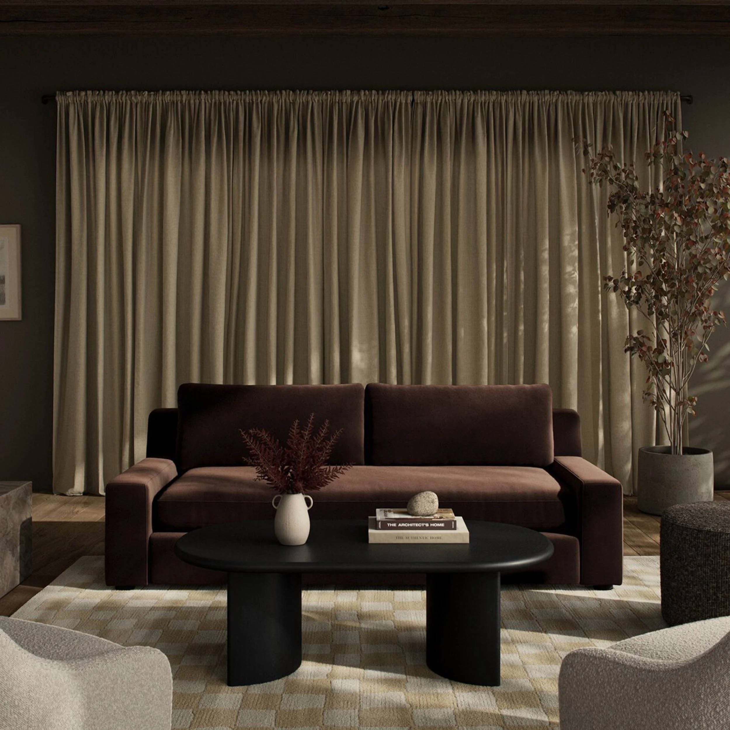Yelena Sofa, Surrey Cocoa by Four Hands - Image 2