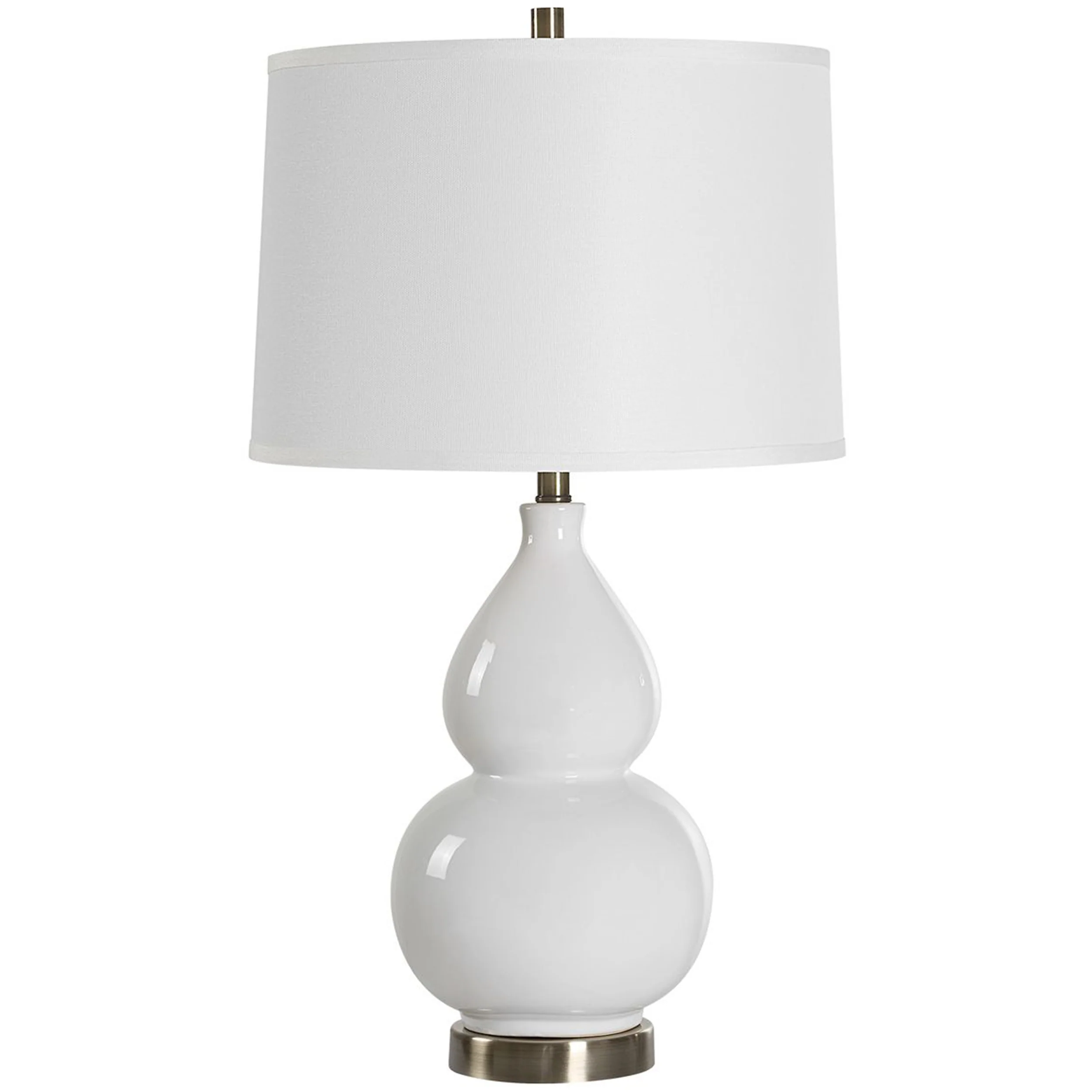 Yesy Table Lamp, Pristine White