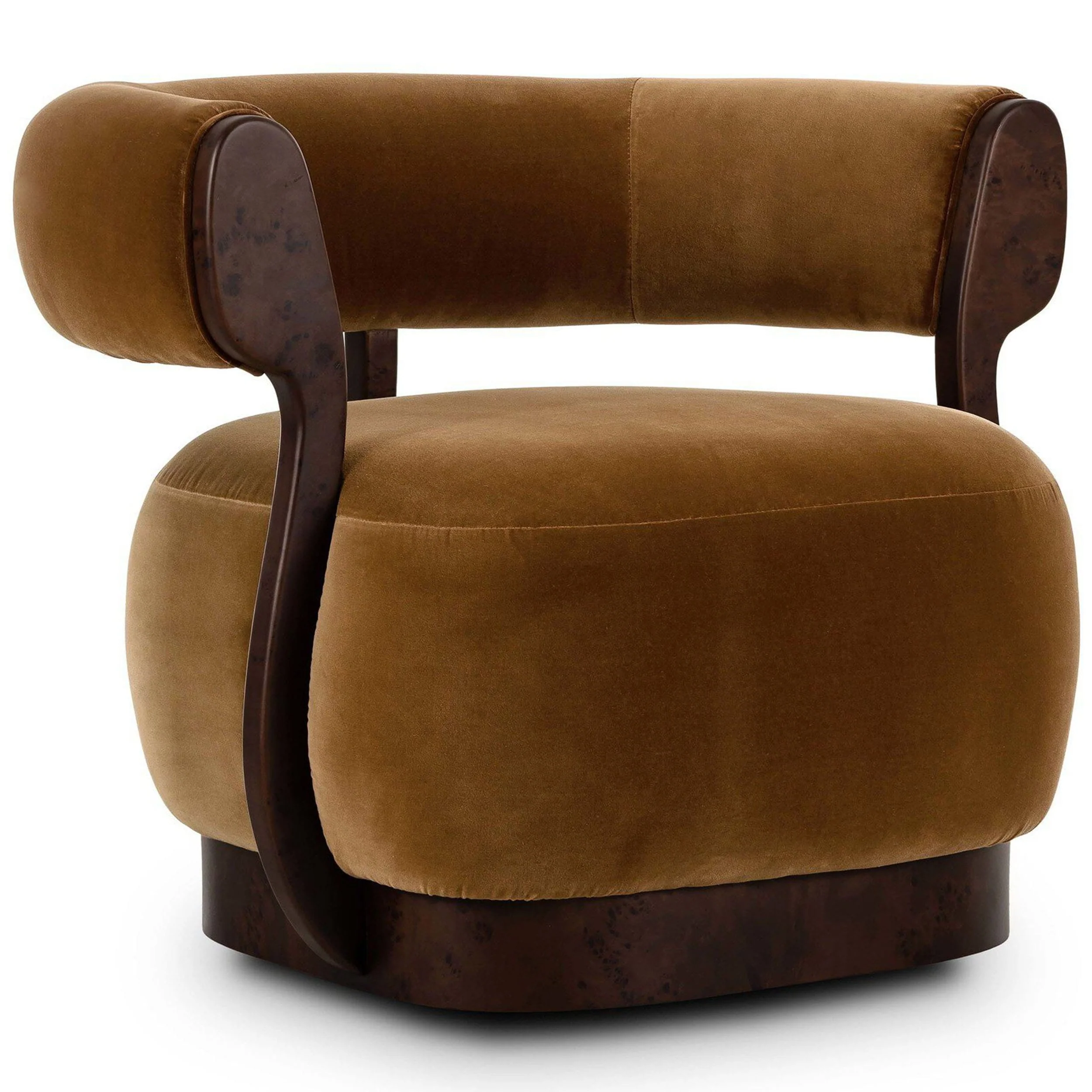 Yuri Swivel Chair, Surrey Ochre by Four Hands