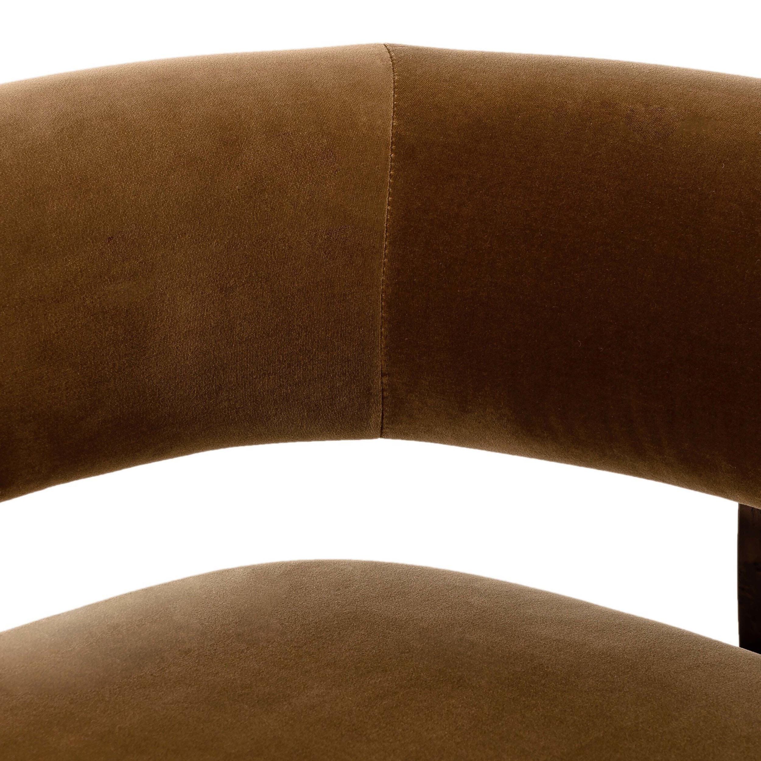 Yuri Swivel Chair, Surrey Ochre by Four Hands - Image 6