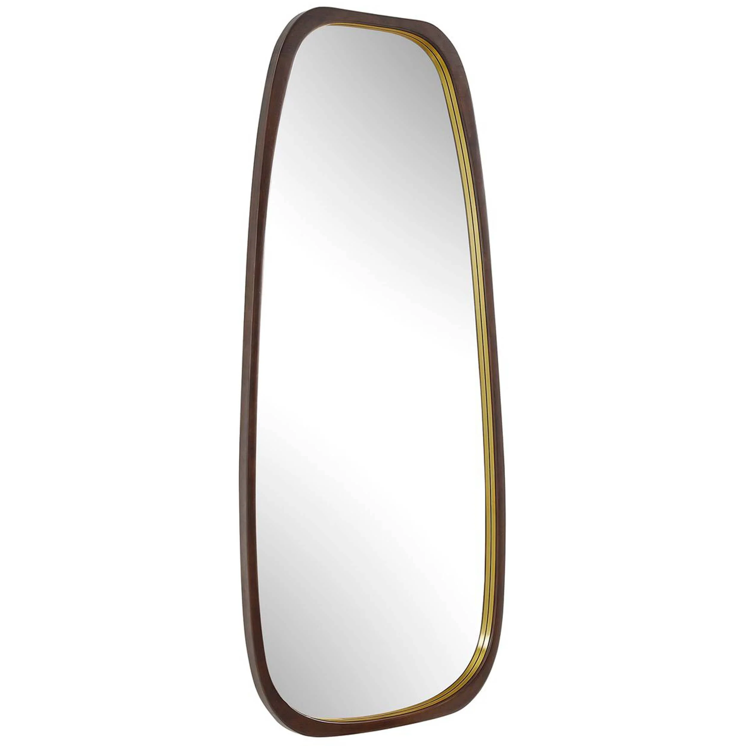 Zachari Tall Mirror, Walnut - Image 2