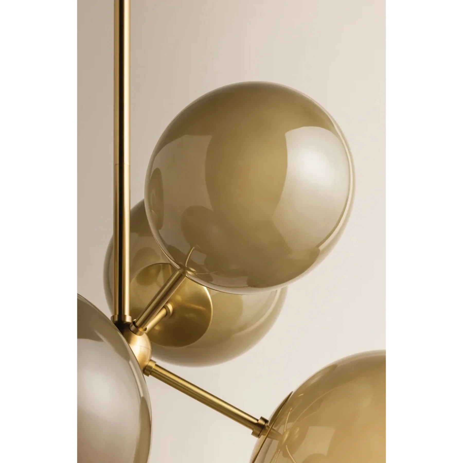 Zaley Chandelier, Aged Brass - Image 3