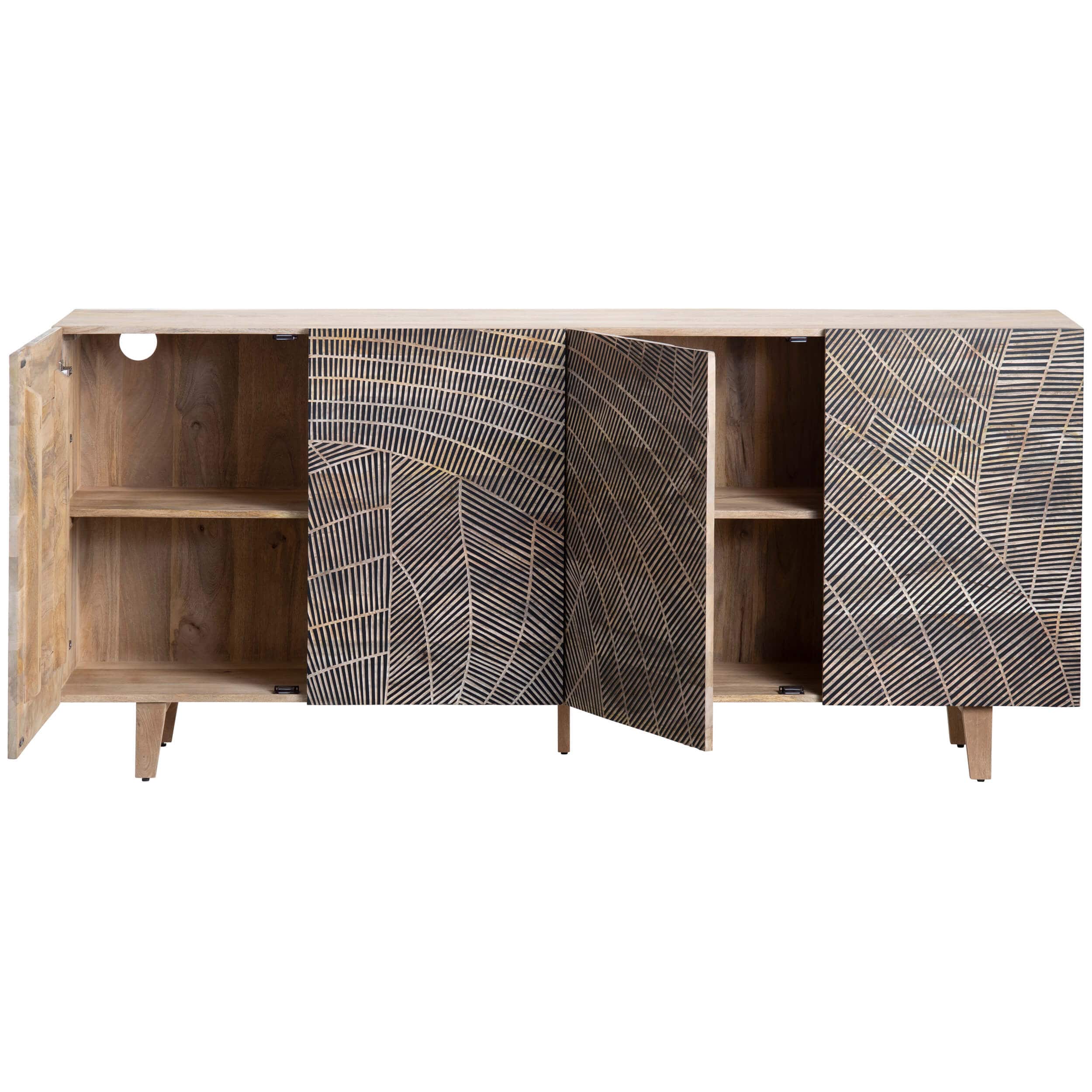 Zambia 4 Door Sideboard - Image 3
