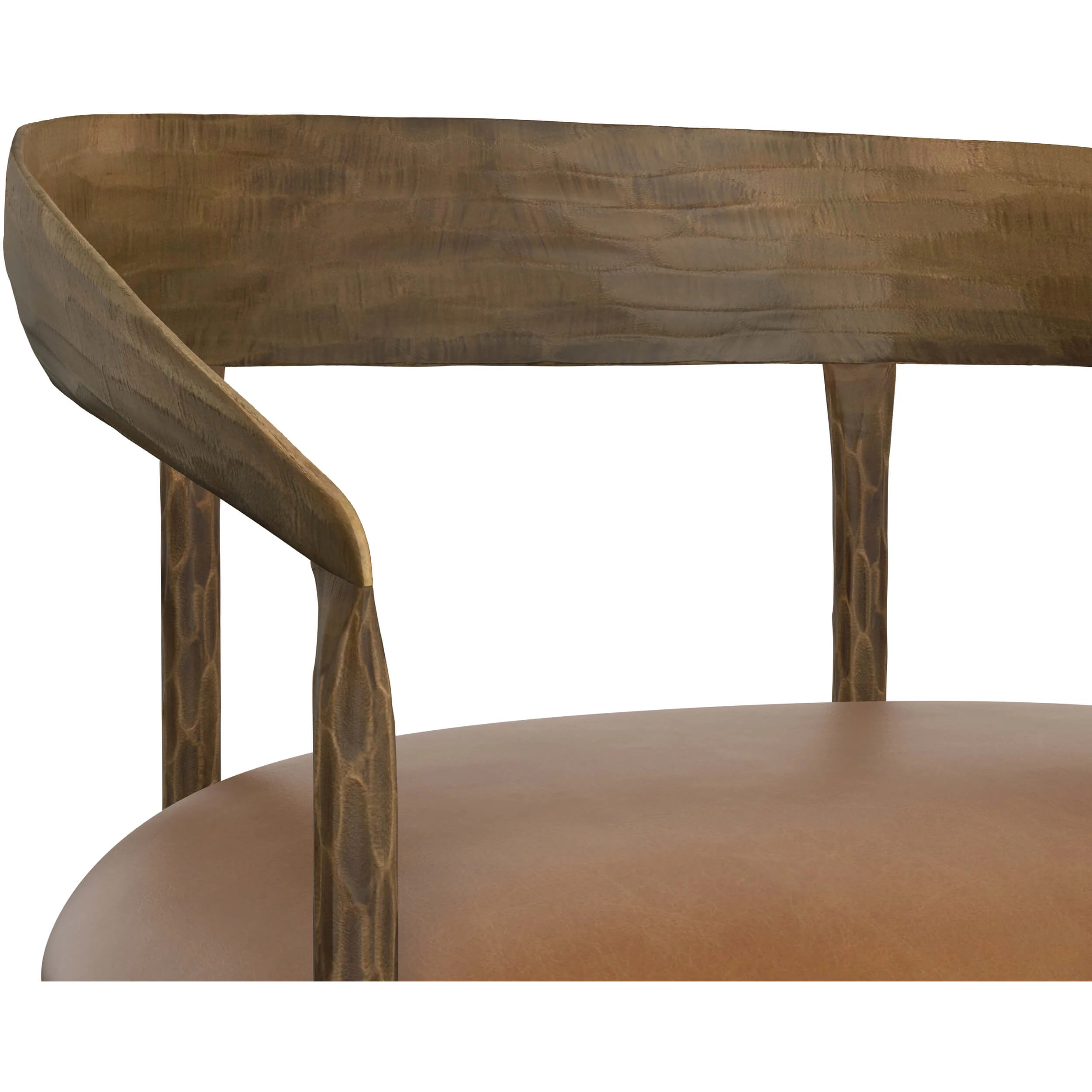 Zanatta Leather Dining Chair, Tan, Set of 2 - Image 5